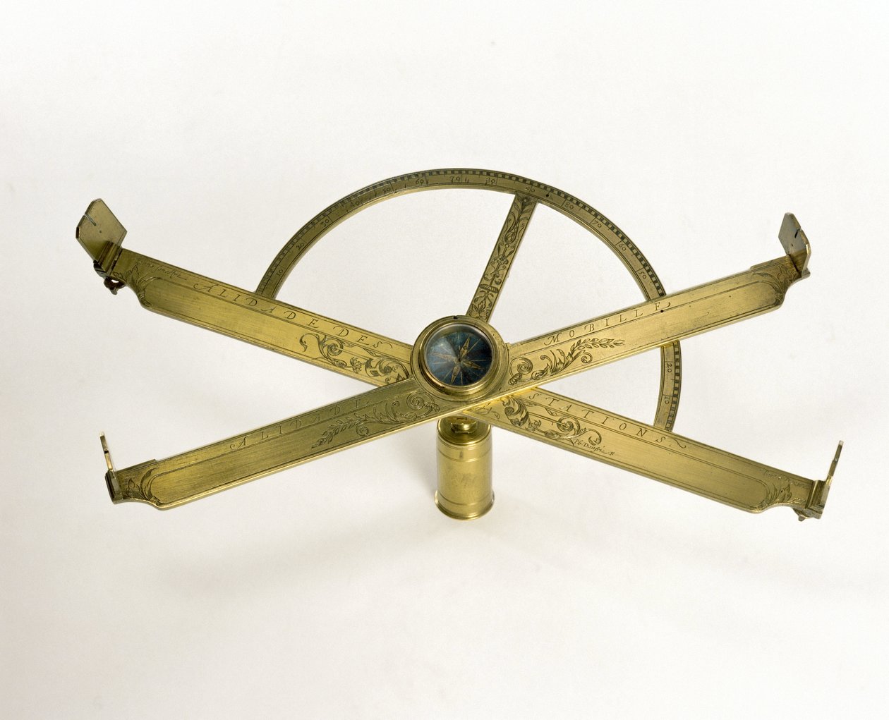 Grafómetro-clinómetro, c 1600 de Frederick (attr. to) Barnard