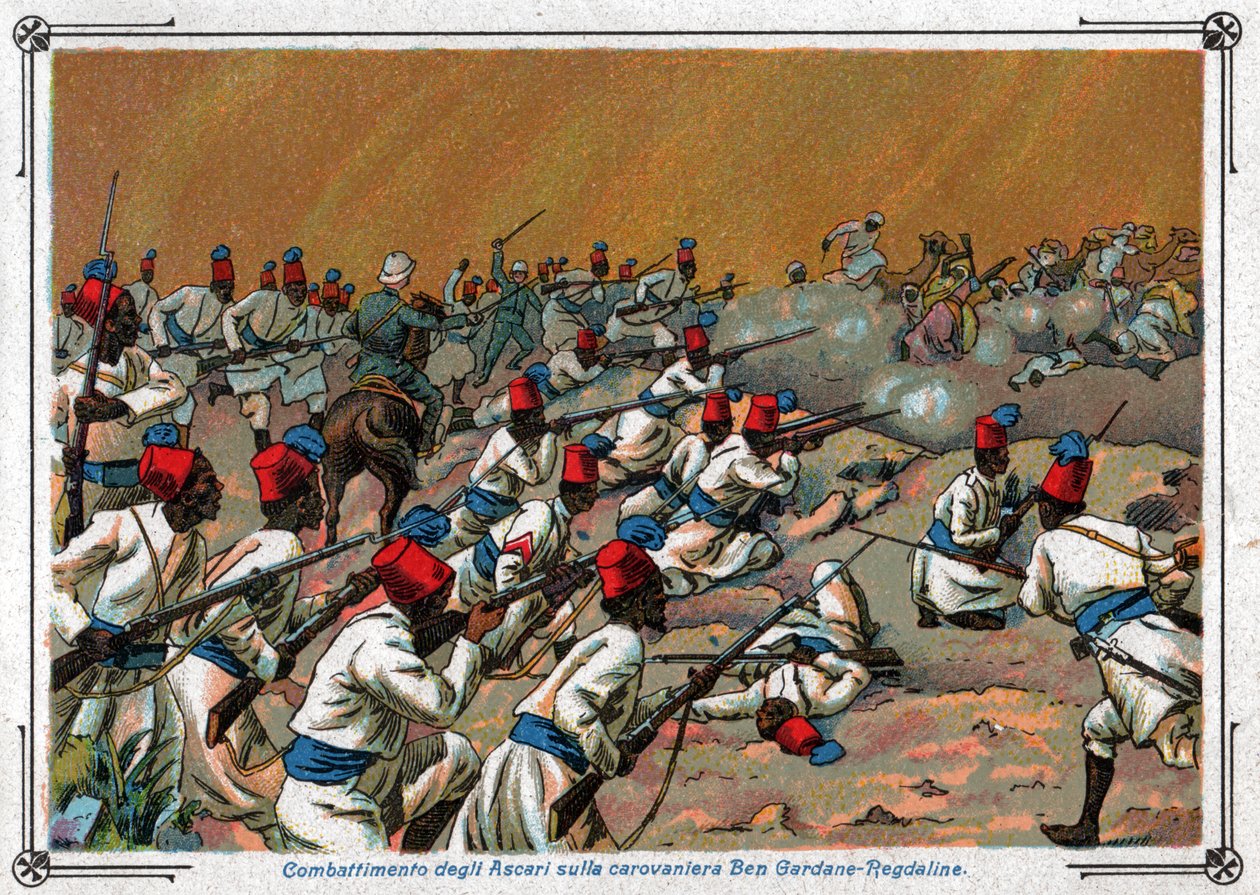 Guerre italo turque. Italo guerra turca. de Ferdinand Georg Waldmuller