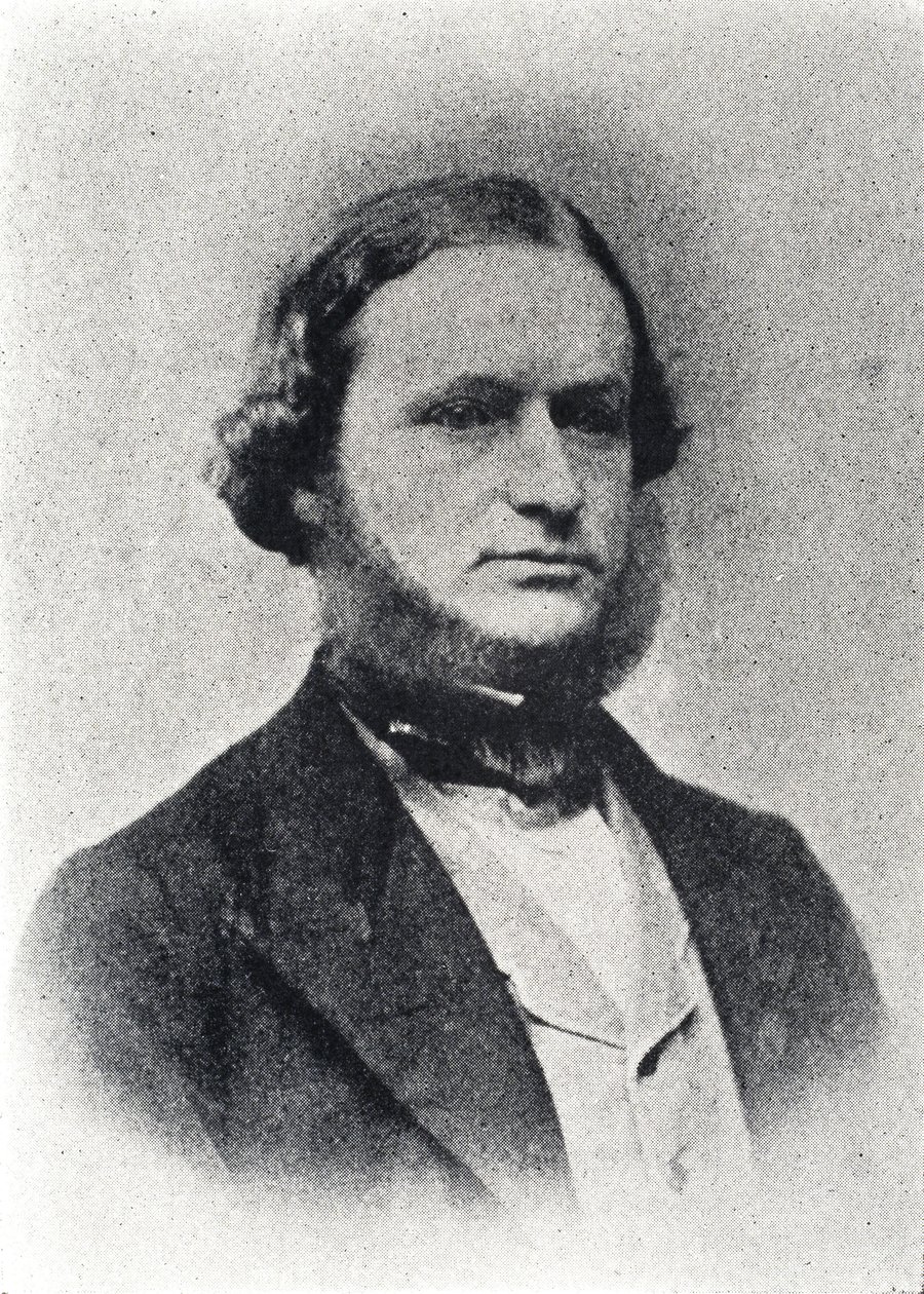 Gustav Kirchhoff, físico alemão, c 1860s de Frederick (attr. to) Barnard