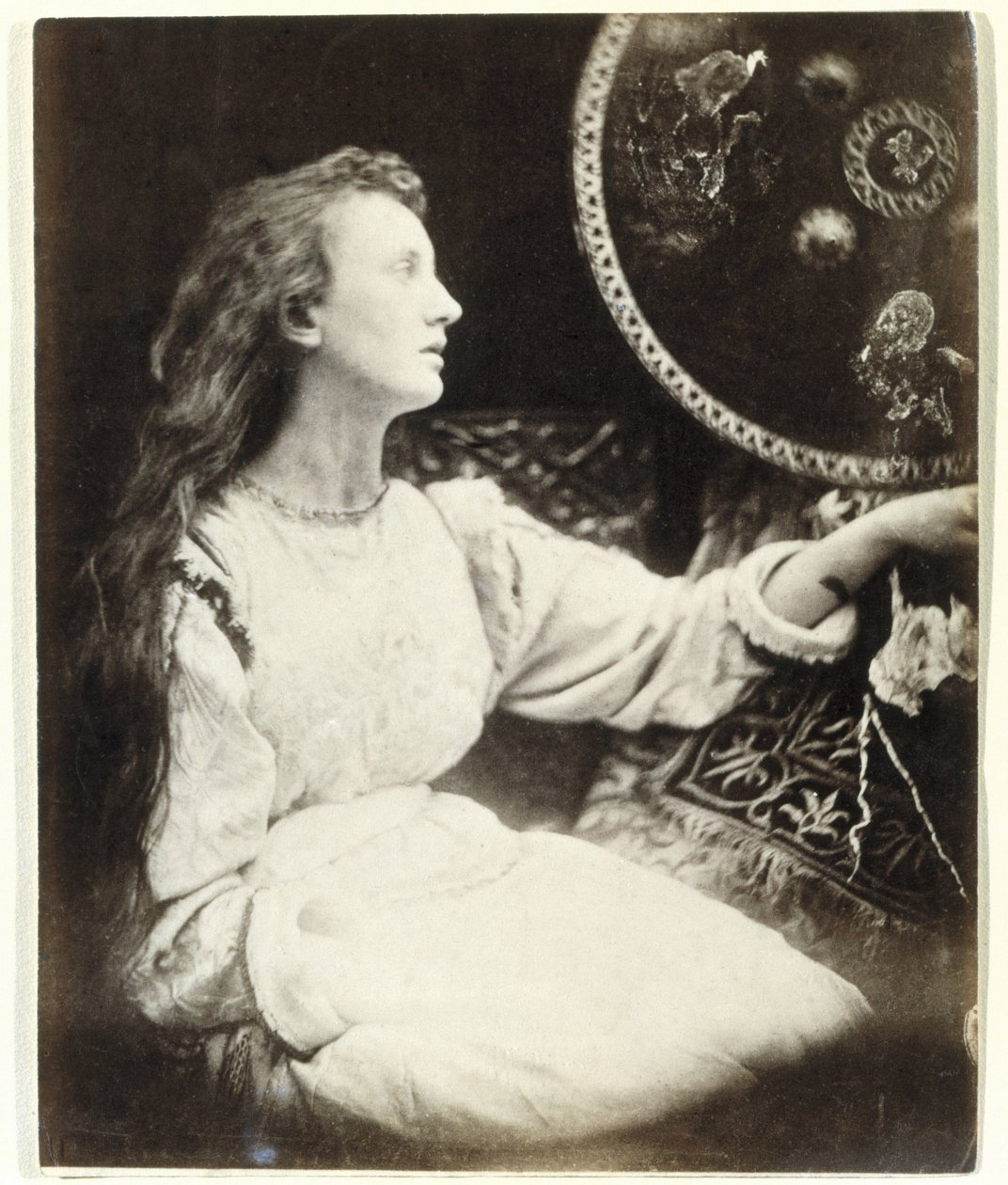 Idylls of the King, Elaine miniature de John Pardon
