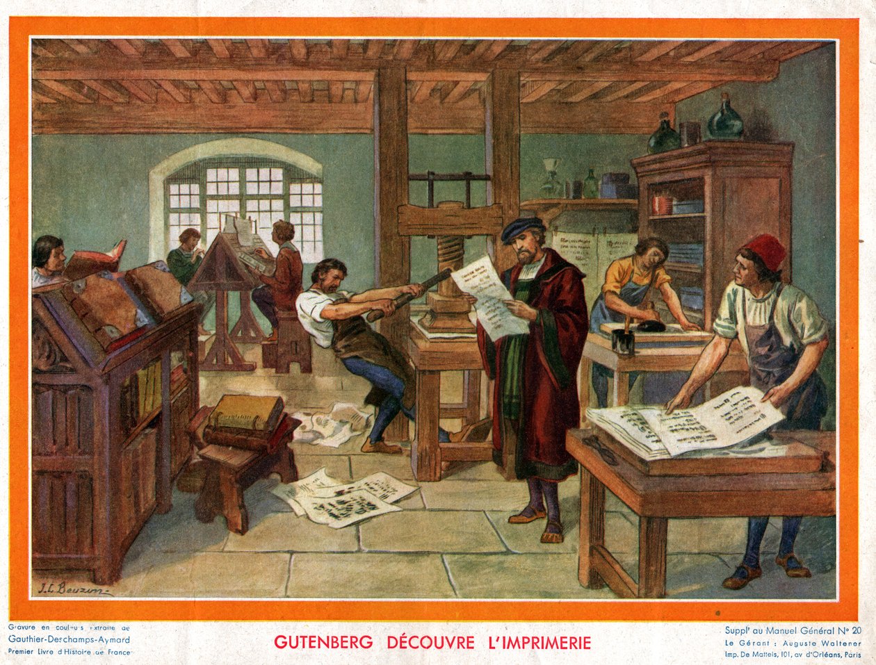 Johannes Gutenberg. de John Pardon