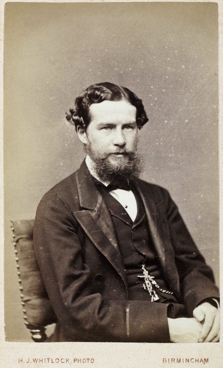 John Lubbock, Barão Avebury, c 1870 de Ferdinand Georg Waldmuller