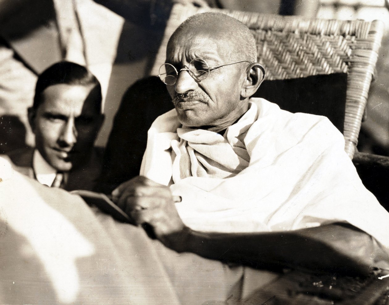 Mahatma Gandhi a bordo da SS 