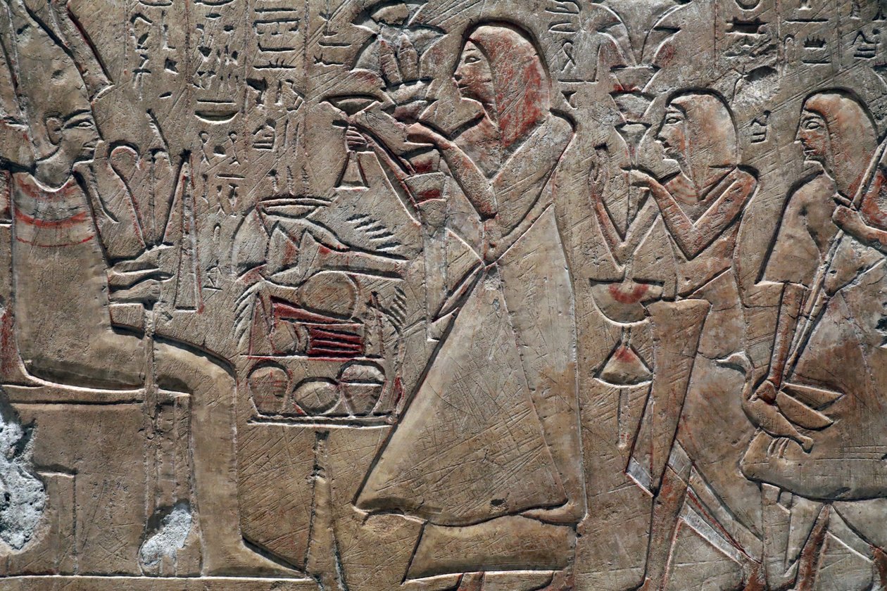 Muse des Beaux-Arts, Lyon, France Museu de Belas Artes, Lyon, France Huyu dando oferendas a Osiris de John Pardon