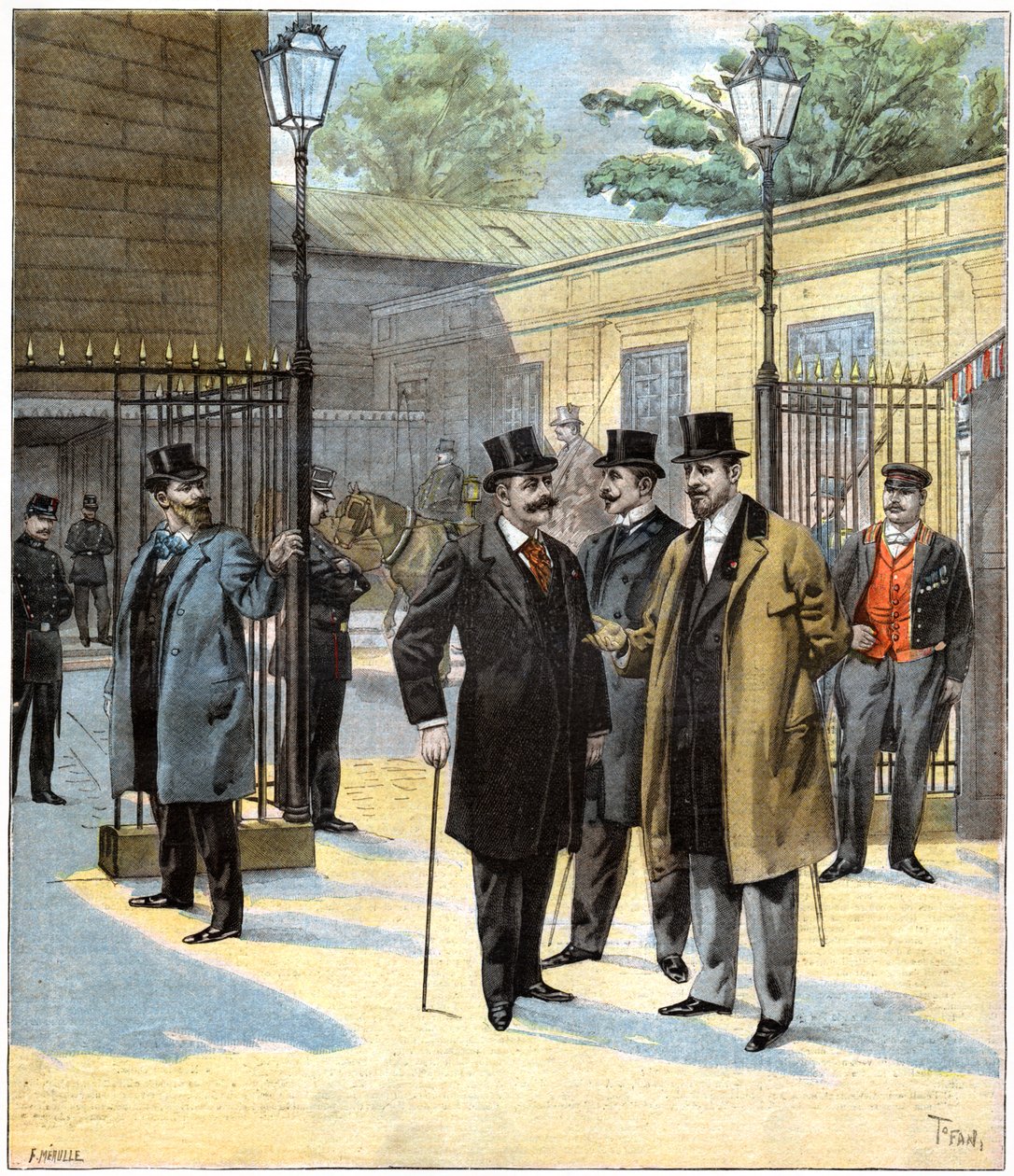 Deputados nacionalistas na Assemblee Nationale, Paris de . .