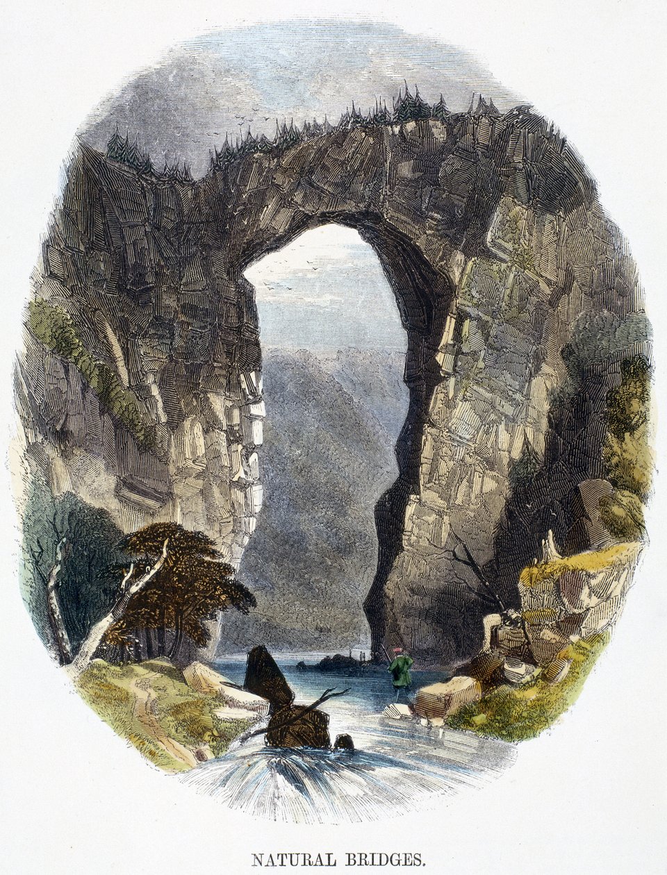 Pontes naturais". de Frederick (attr. to) Barnard