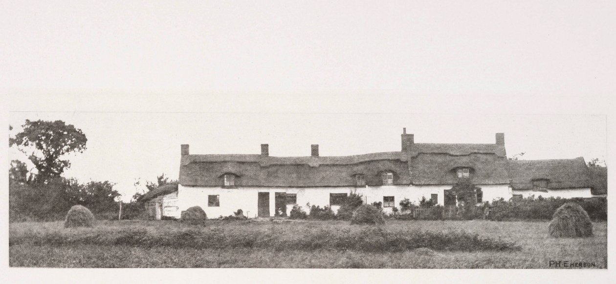 Casas de campo de Norfolk de Frederick (attr. to) Barnard