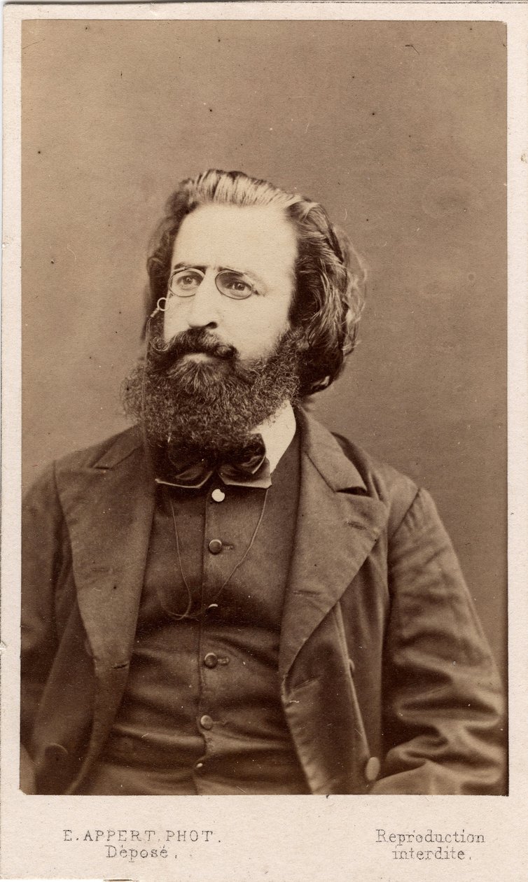 Comuna de Paris (1871): retrato de Theophile Ferre (1846-1871), membro da Comuna. Fotografia de Appert. Dim. 10,5X6,3 cm de Frederick (attr. to) Barnard