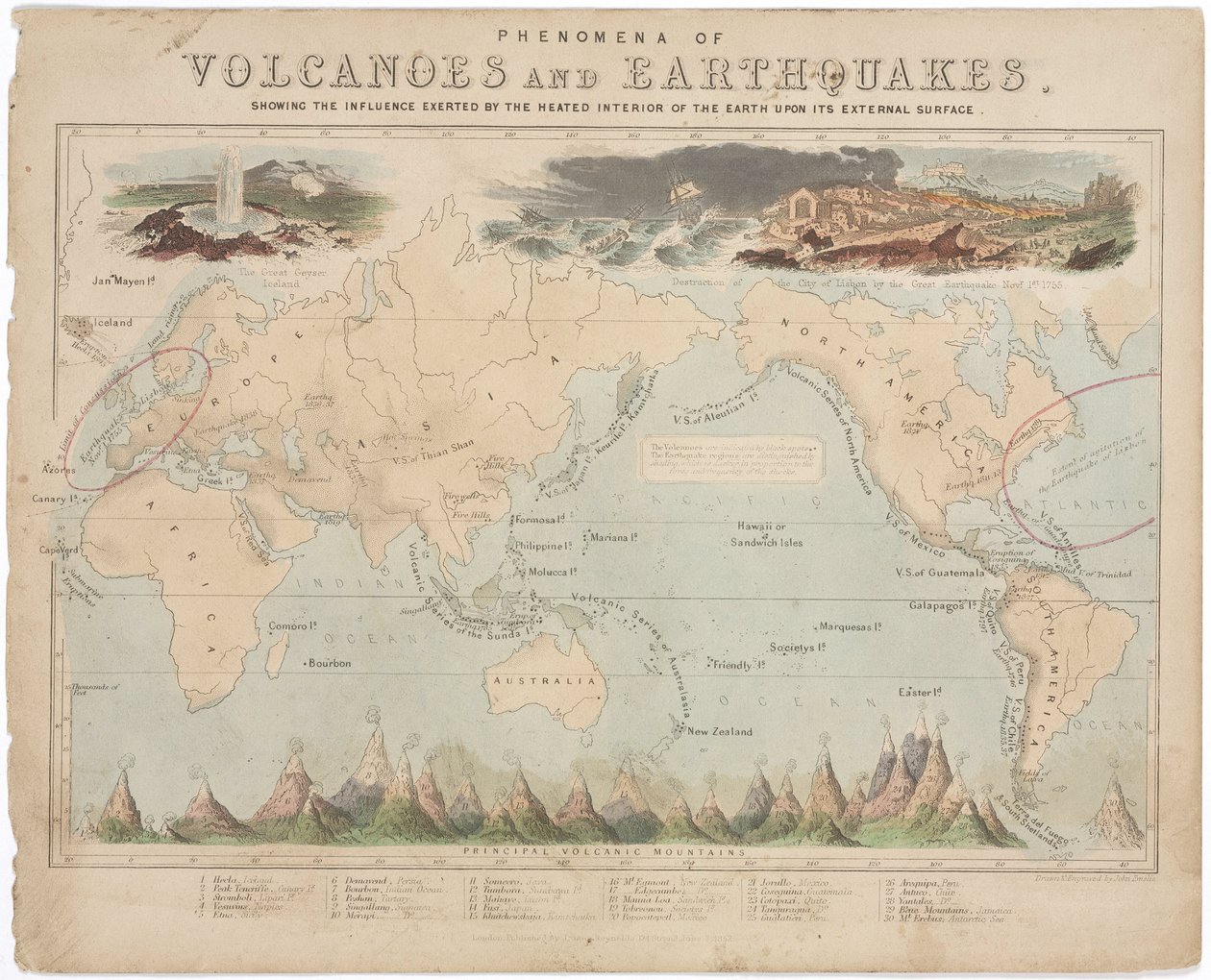 Phenomena of Volcanoes and Earthquakes