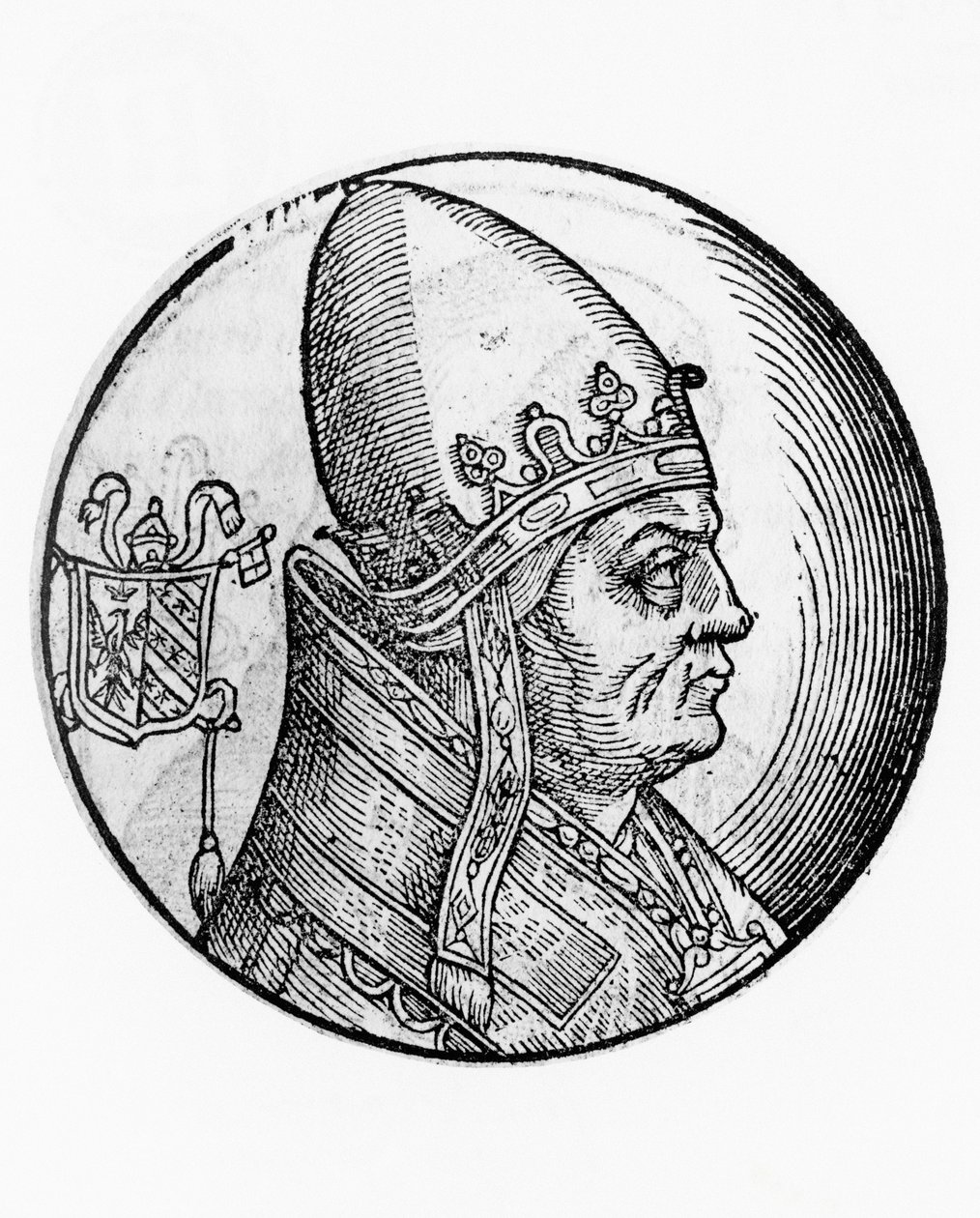 Retrato de Honorius II (Lamberto Scannabecchi de William Walcutt