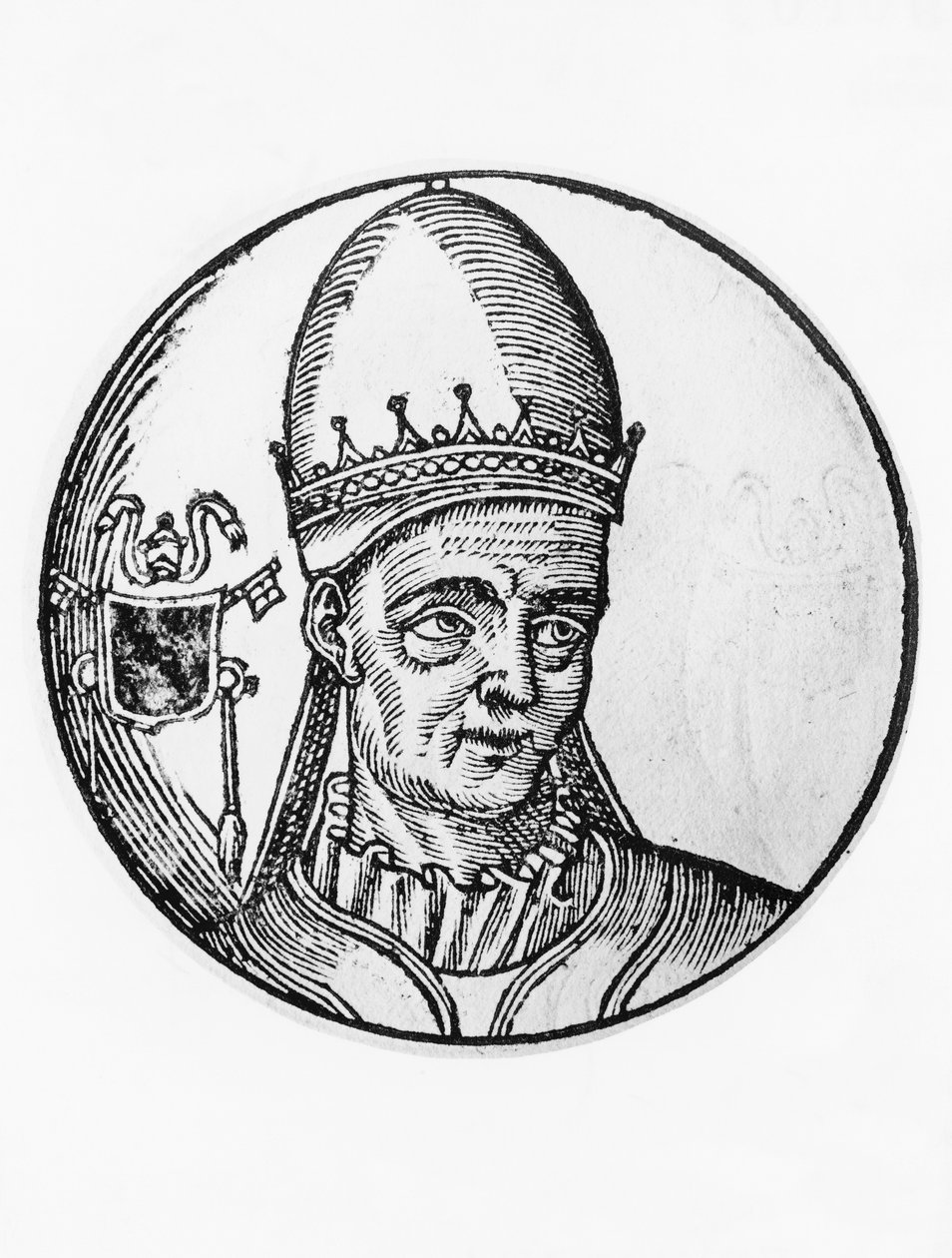 Retrato de São Valentim (800-827) de William Walcutt