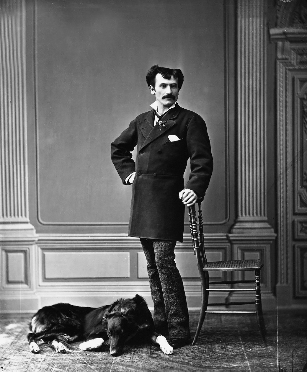 Retrato de um jovem elegante de Henry Charles Fehr