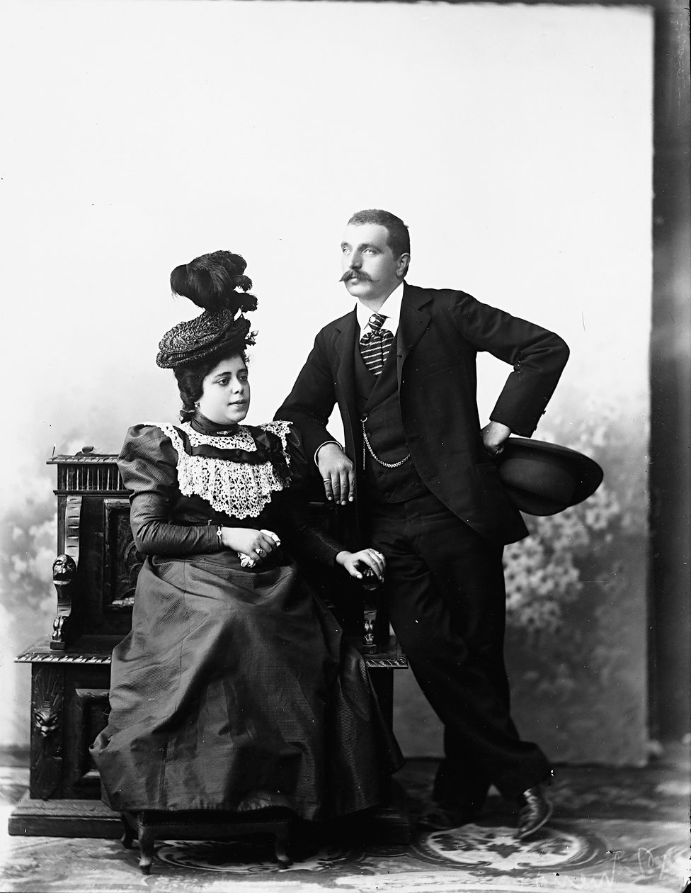 Retrato do casal Boletto de Henry Charles Fehr