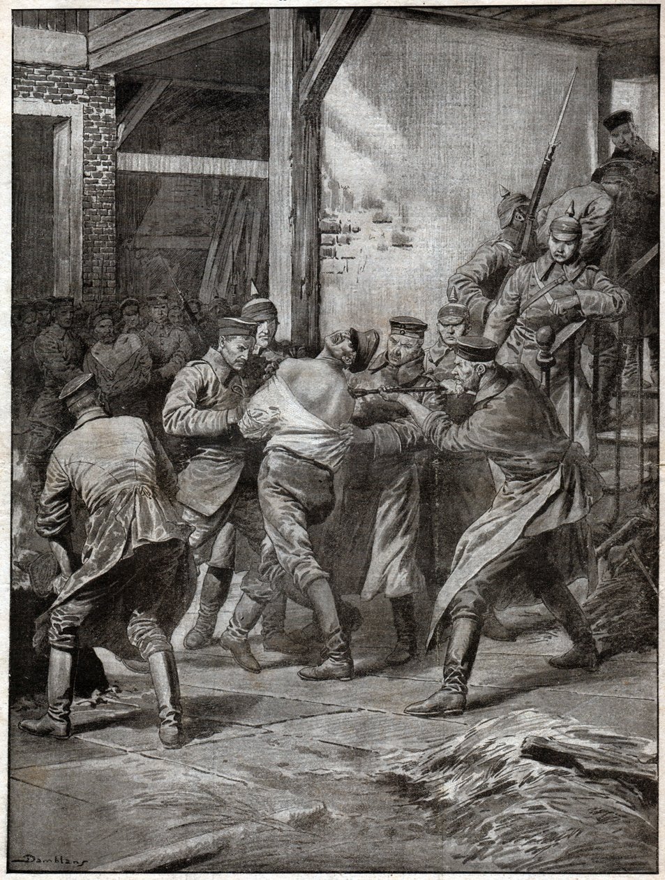 Prisioneiros russos durante a Primeira Guerra Mundial. Prisioneiros russos durante a Primeira Guerra Mundial. de Ferdinand Georg Waldmuller