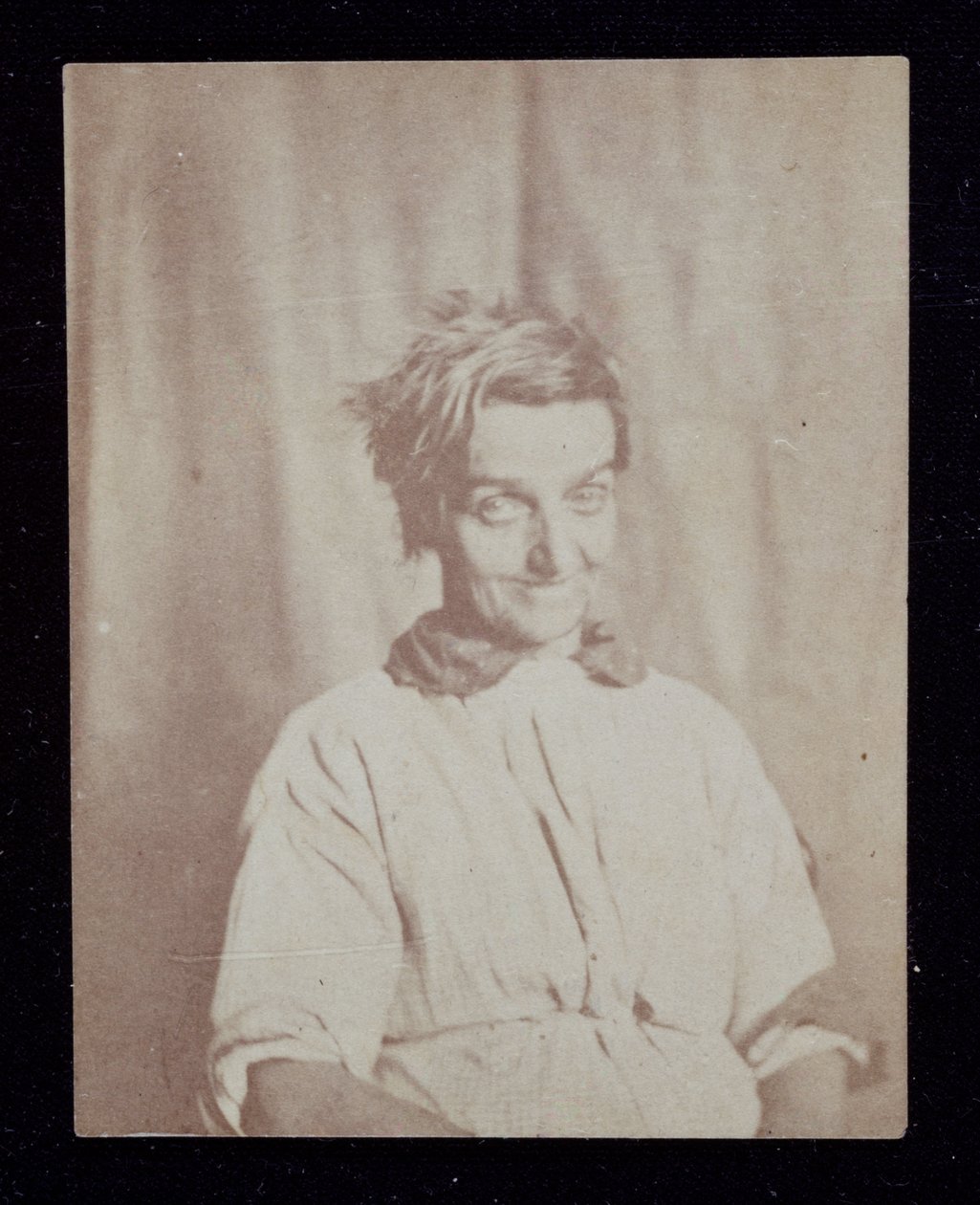 Retrato psiquiátrico de um paciente, Surrey County Asylum, c 1852 de John Pardon
