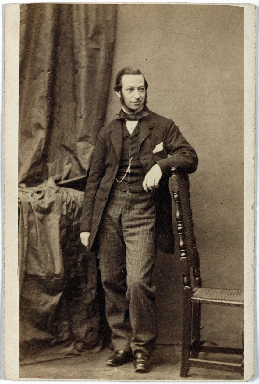 Robert Lucas Chance, fabricante de vidro, c 1850 de Ferdinand Georg Waldmuller