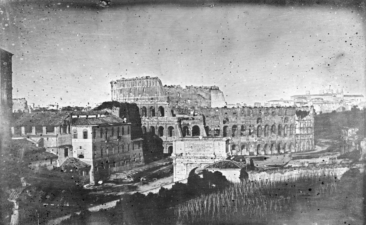 Roma, Vista do Pavilhão no Orti Farnesi de Frederick (attr. to) Barnard