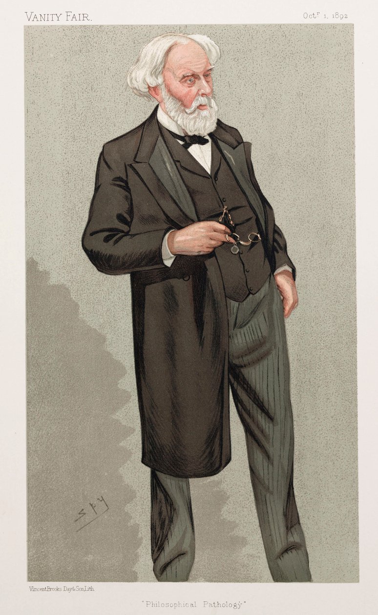 Samuel Wilks, patologista filosófico inglês de Henry Charles Fehr