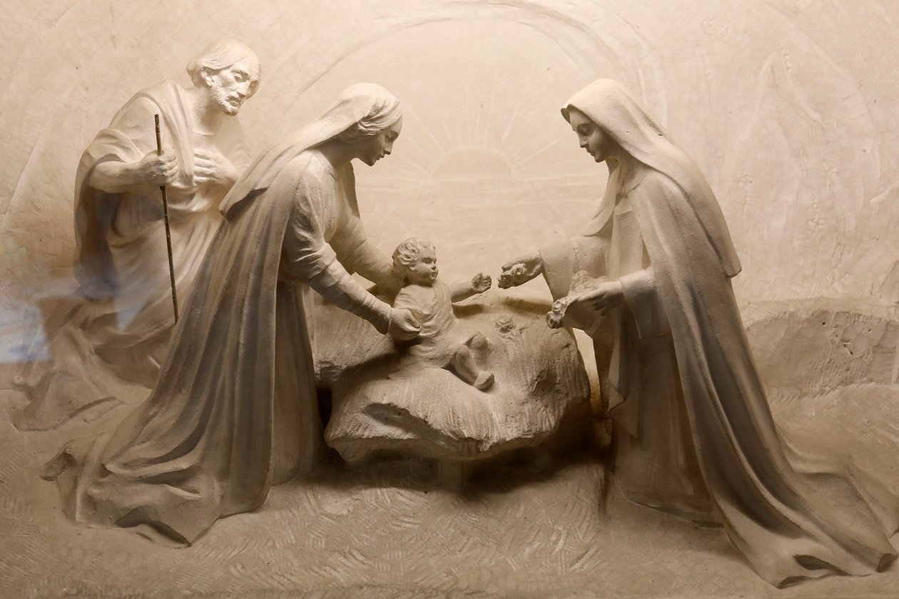 Louis e Zélie santuário de Alençon, Orne. Natividade. de . .