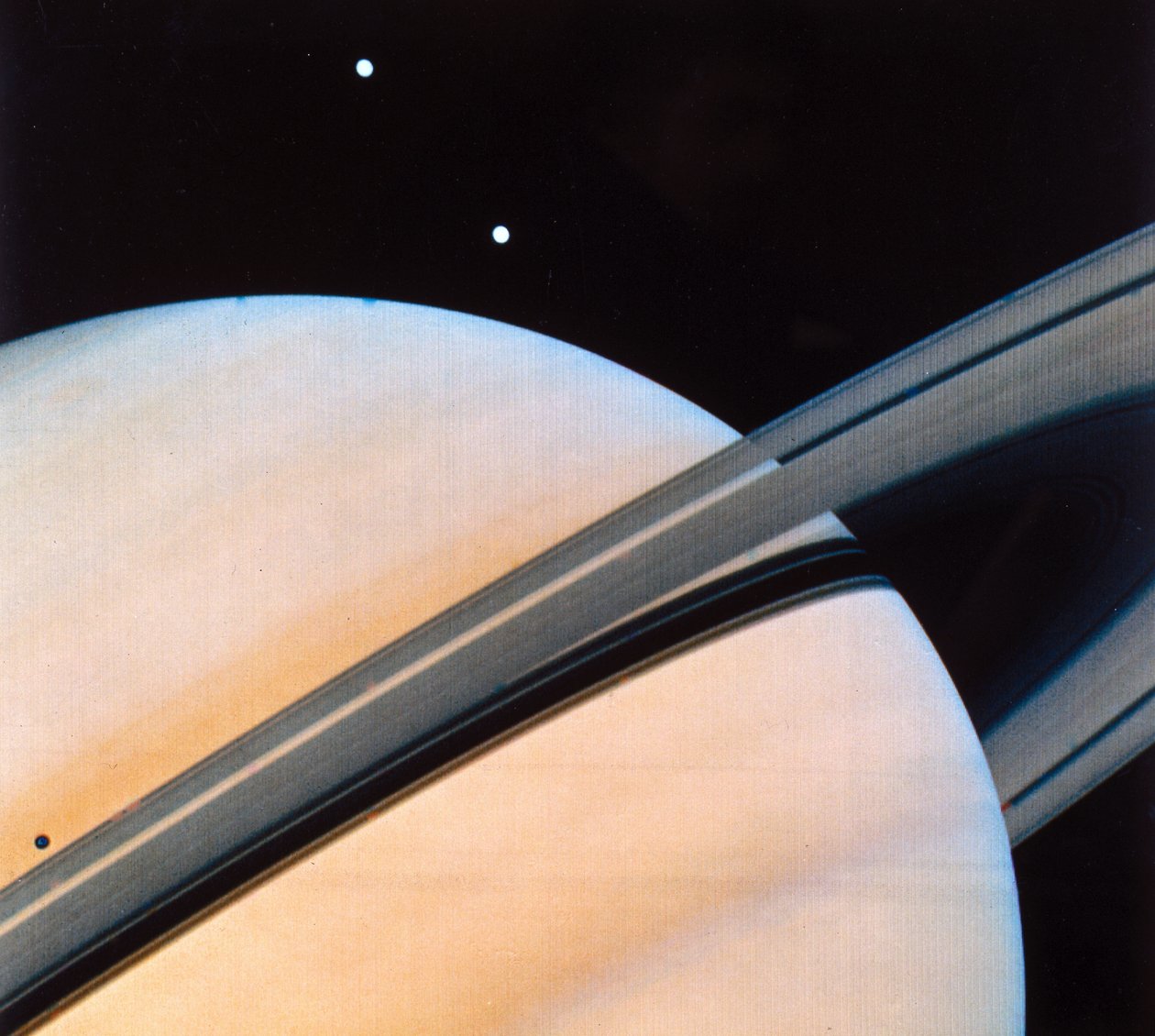 Saturno e seus anéis de Frederick (attr. to) Barnard