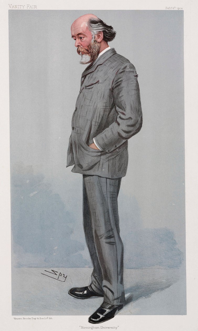 Sir Oliver Lodge, físico inglês de Henry Charles Fehr