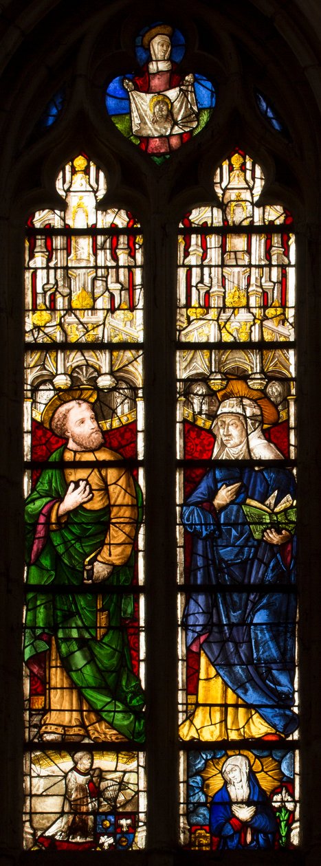 Vitral da Catedral de Saint Etienne de Sens de . .
