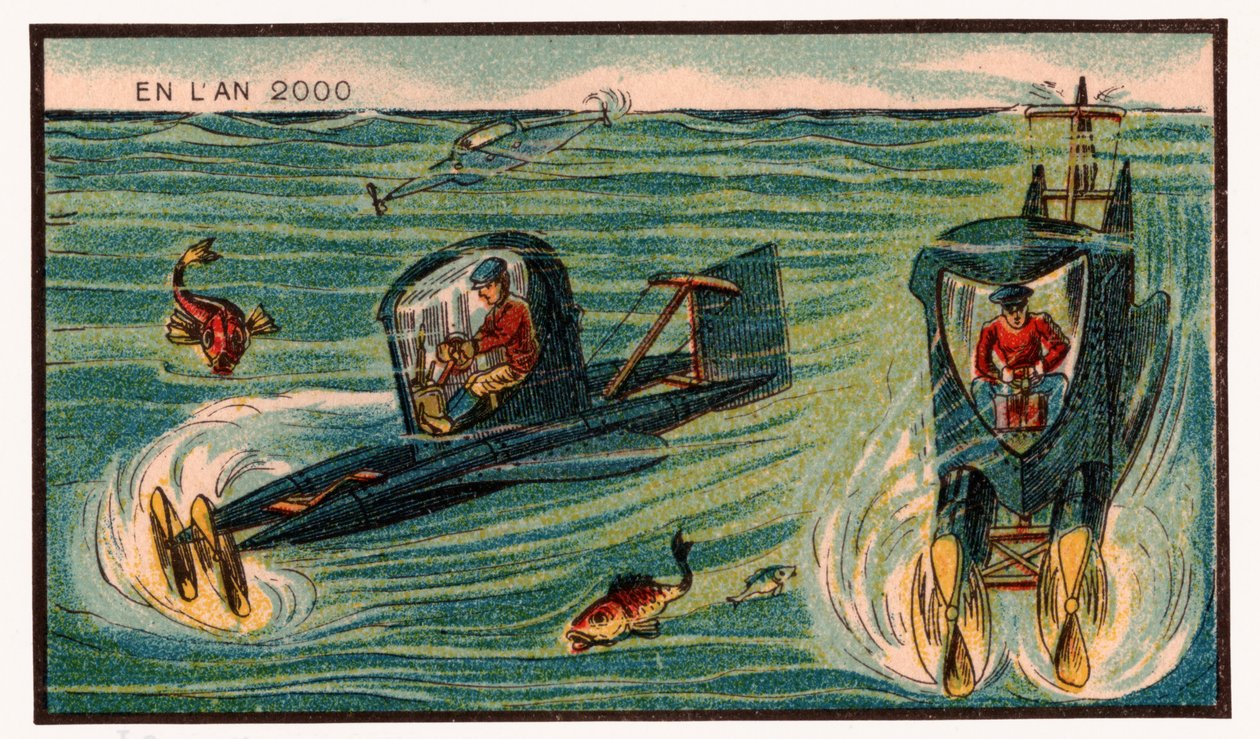 Iates submarinos, c.1910 de . .