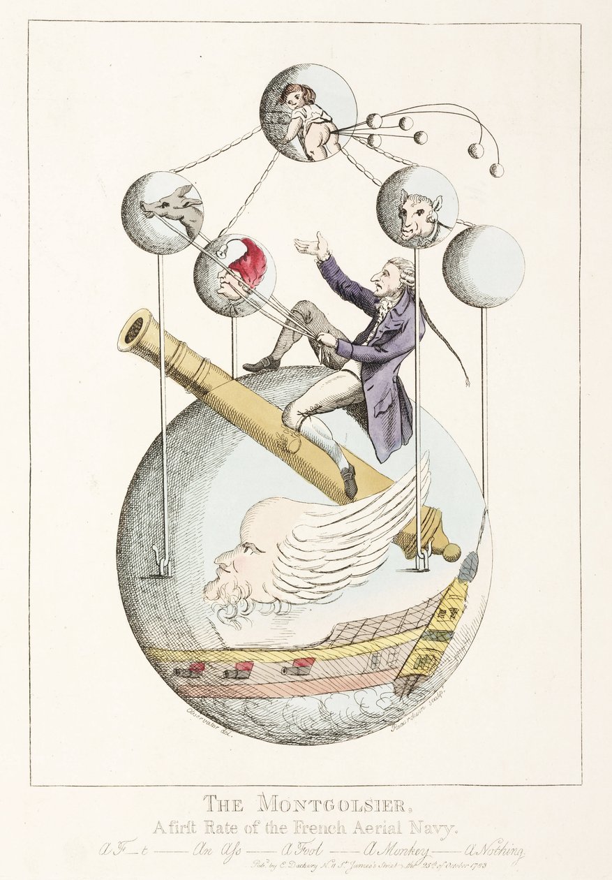 The Montgolfier - A First Rate of the French Aerial Navy