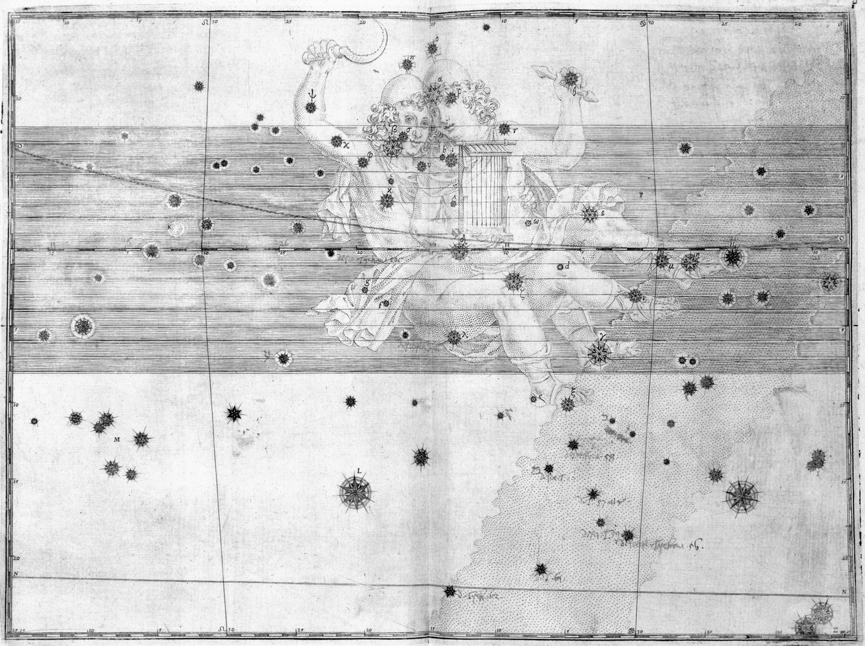 A constelação Gemini de Frederick (attr. to) Barnard