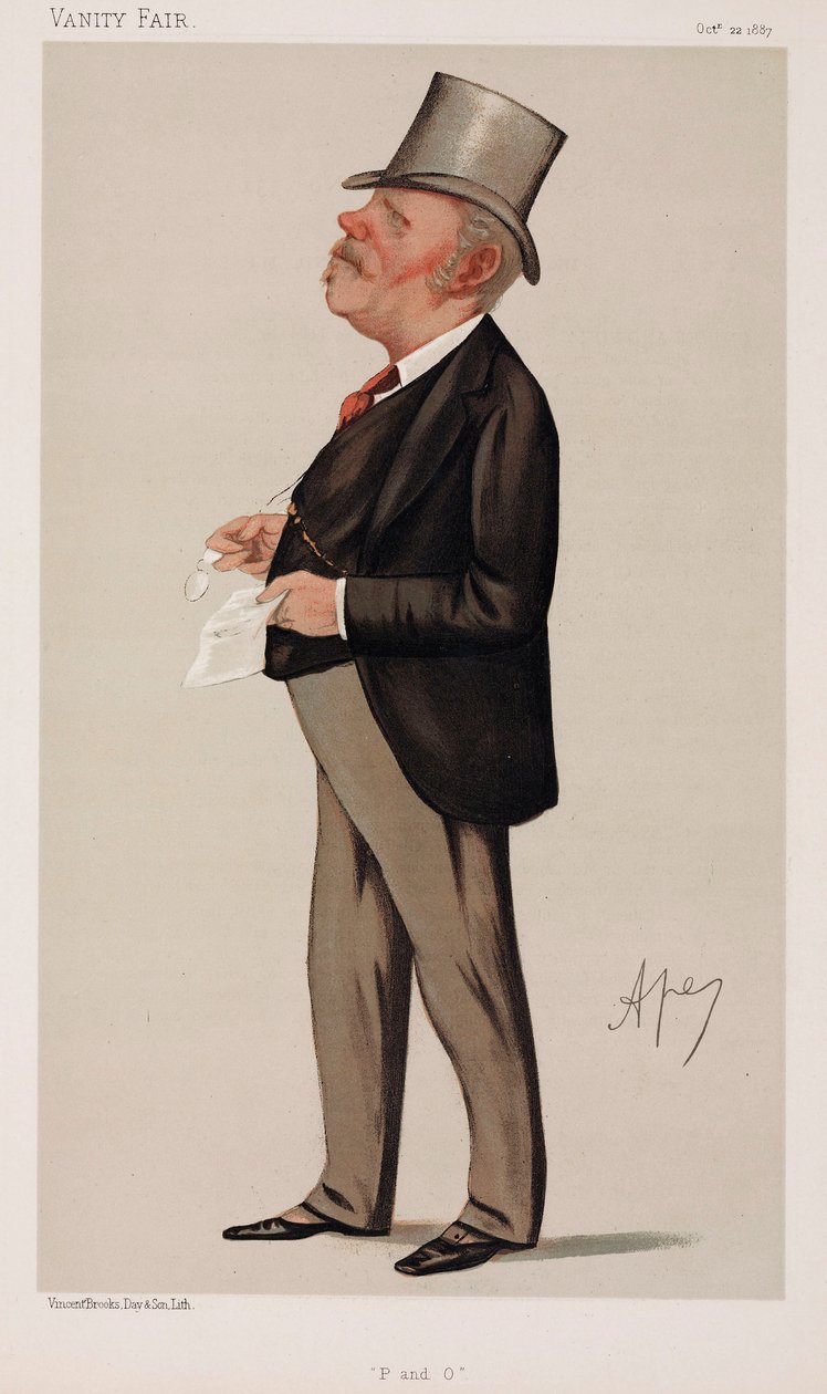 Thomas Sutherland, magnata britânico dos transportes marítimos de Henry Charles Fehr