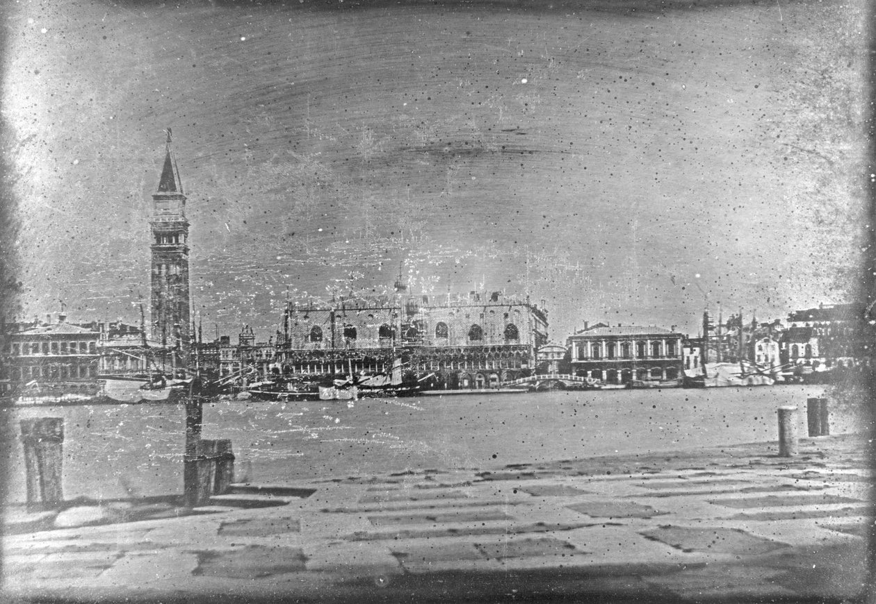 Veneza, vista geral da Ilha de Sa Veneza, vista geral da Ilha de San Giorgio Maggiore. de Frederick (attr. to) Barnard