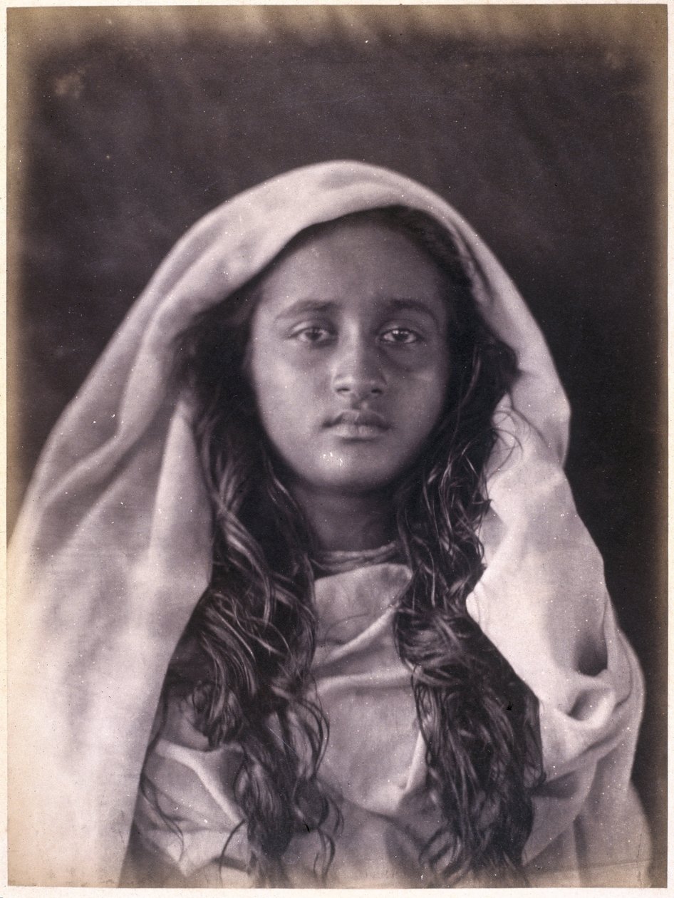 Jovem mulher Ceilonesa, c 1875-1878 de Ferdinand Georg Waldmuller
