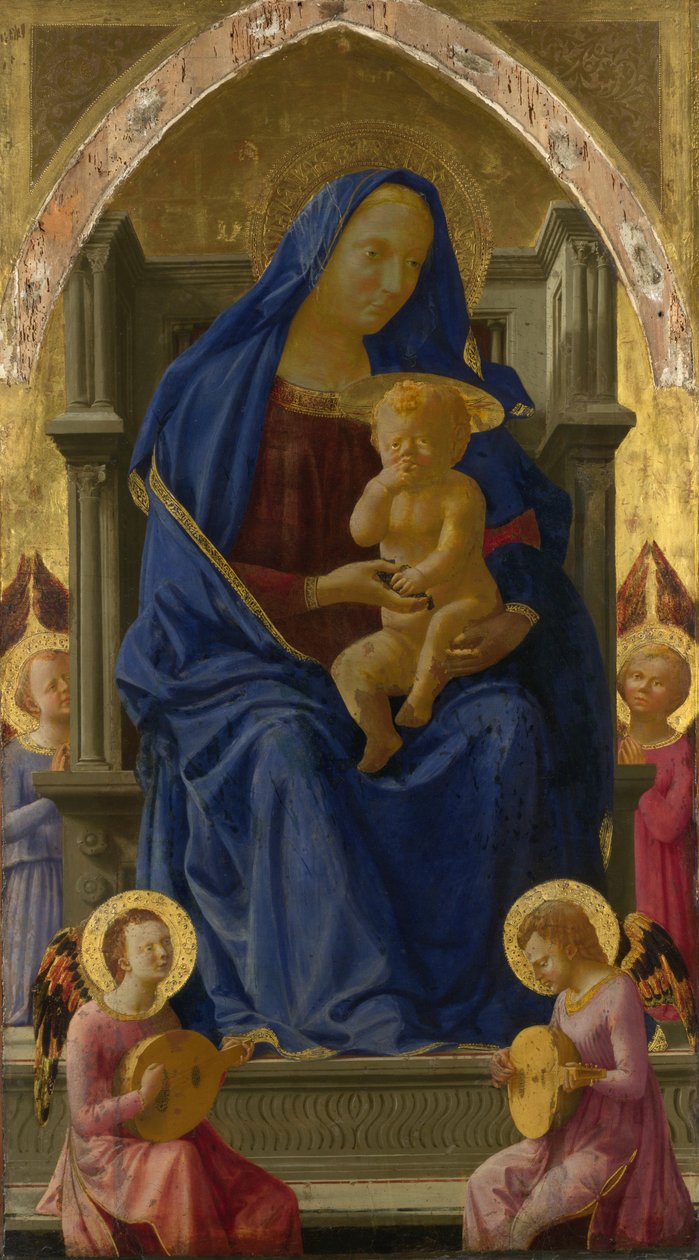 Madonna e Criança de Masaccio