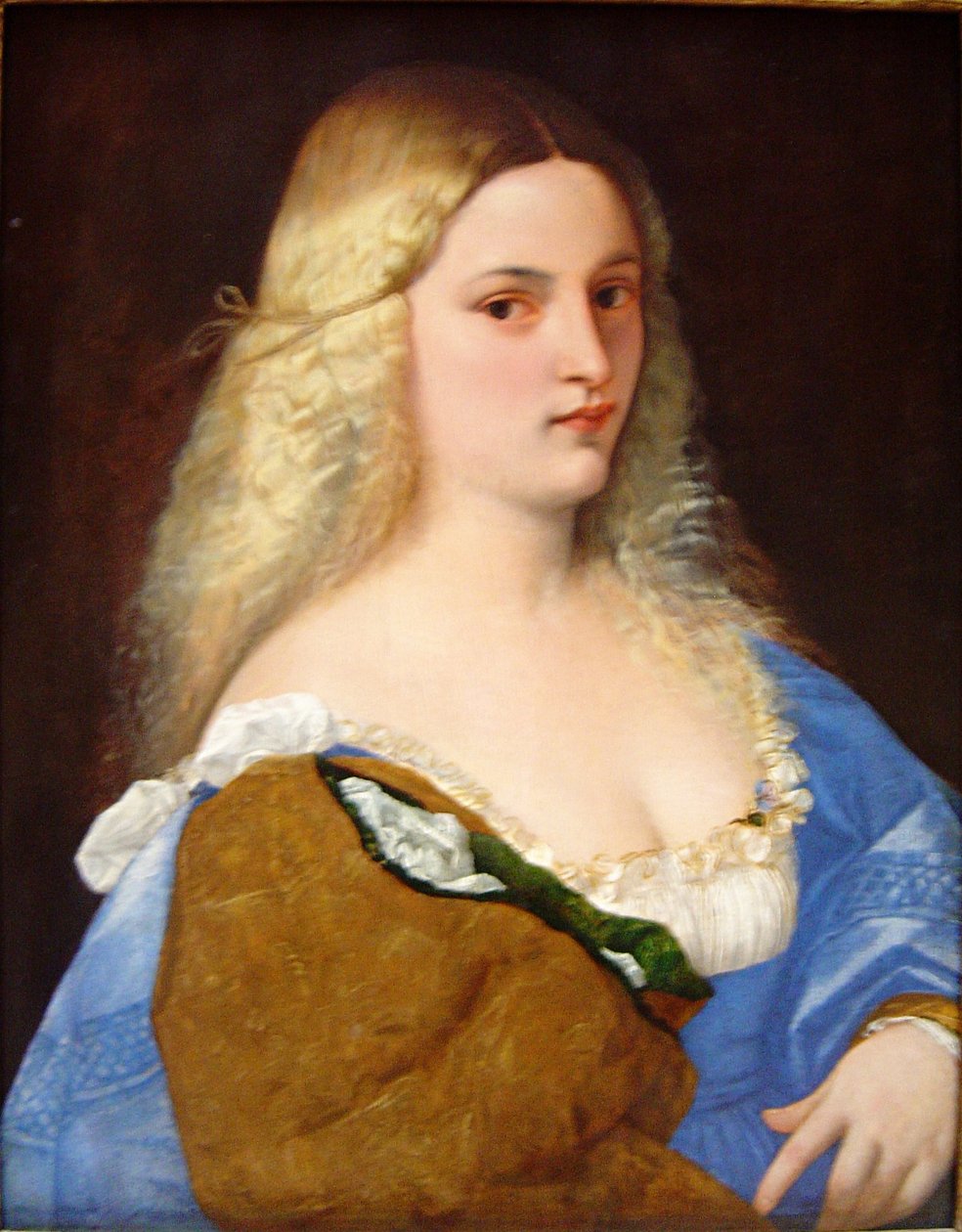 Violante (La Bella Gatta) de Titian