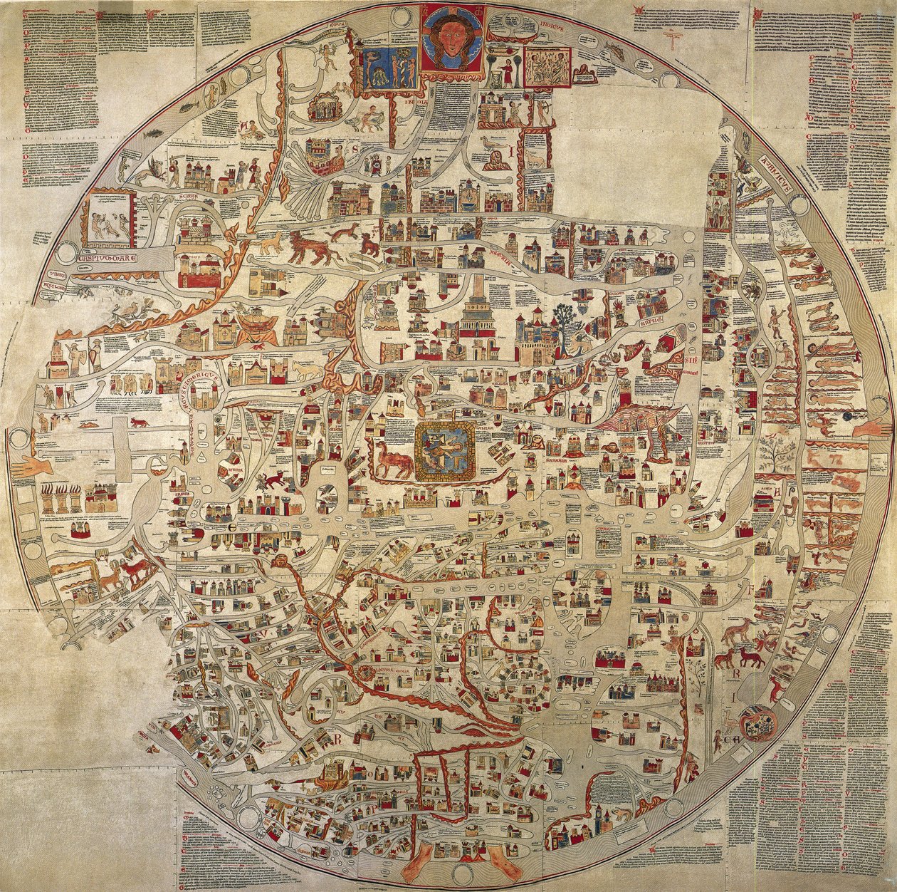 Mapa Ebstorf de Unknown