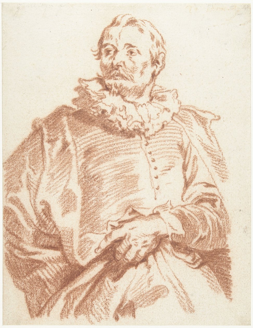 Retrato de Adriaen van Stalbemt de after Anthony van Dyck