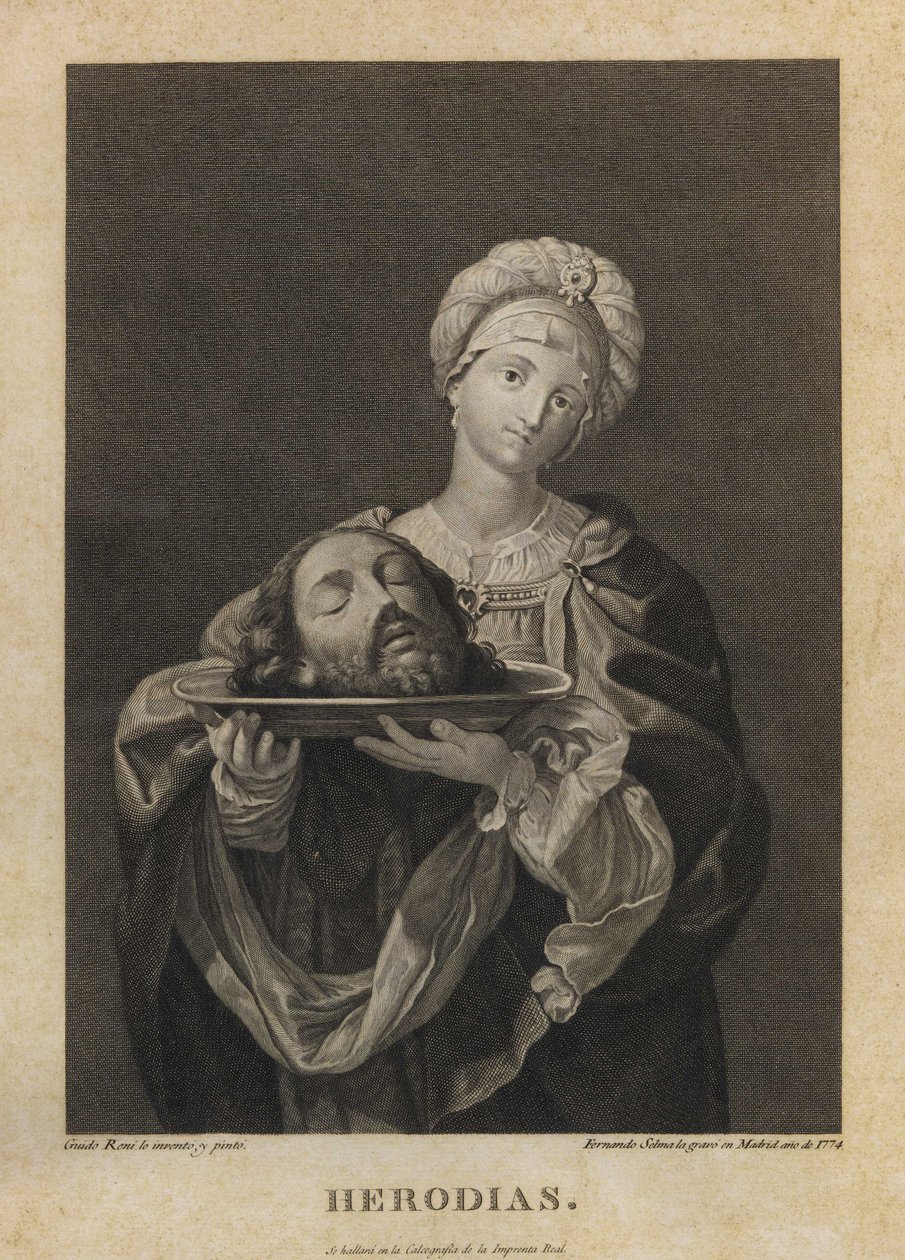Herodias de Guido Reni