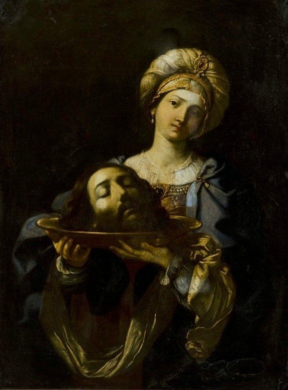 Salomé com a cabeça de João Batista de Guido Reni