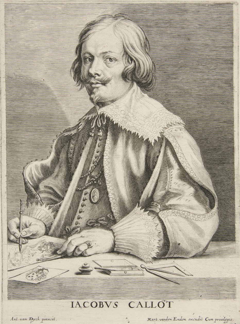 Jacques Callot, pub. 1631 de after Anthony van Dyck