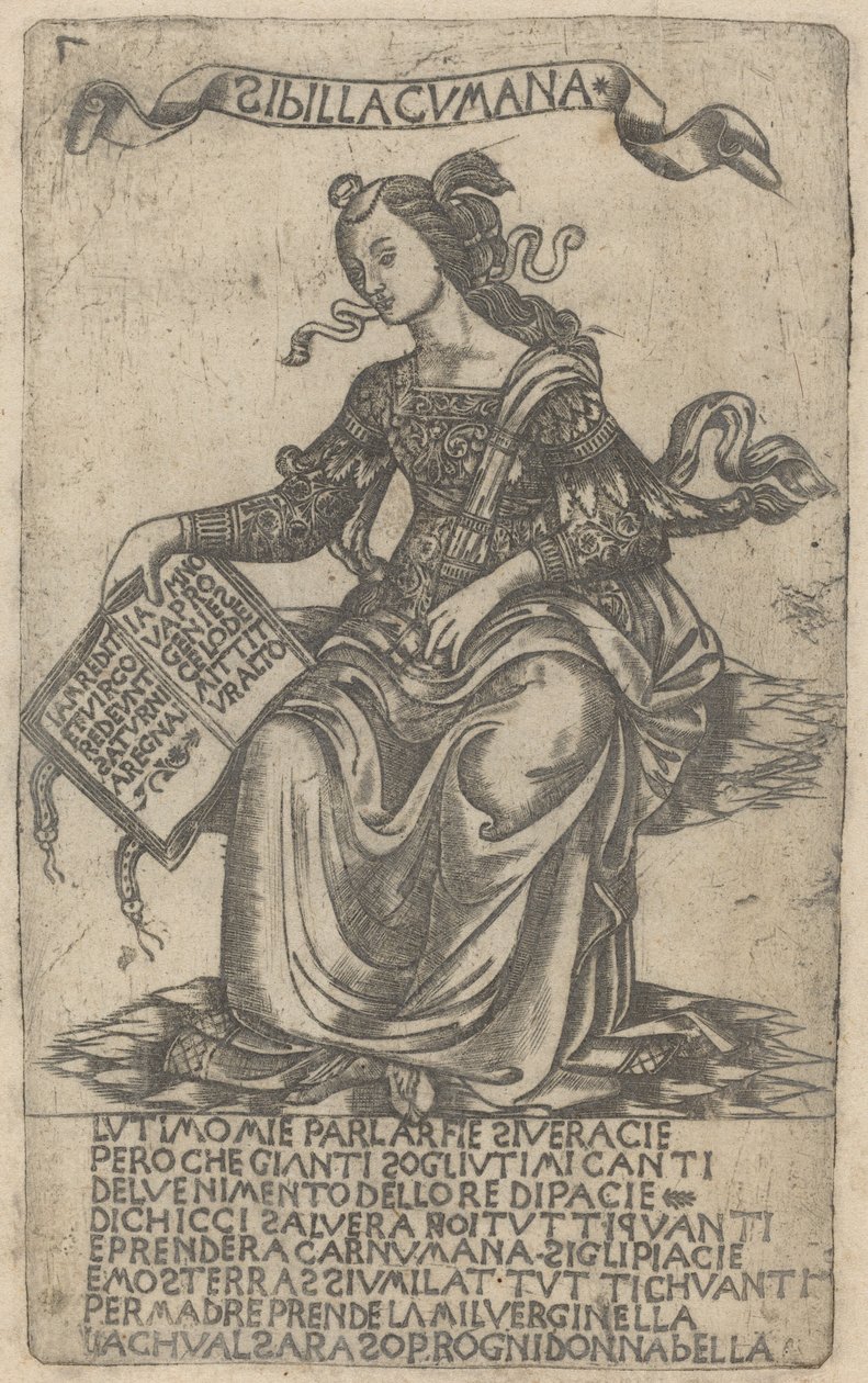 Sibila de Cumas de after Baccio Baldini