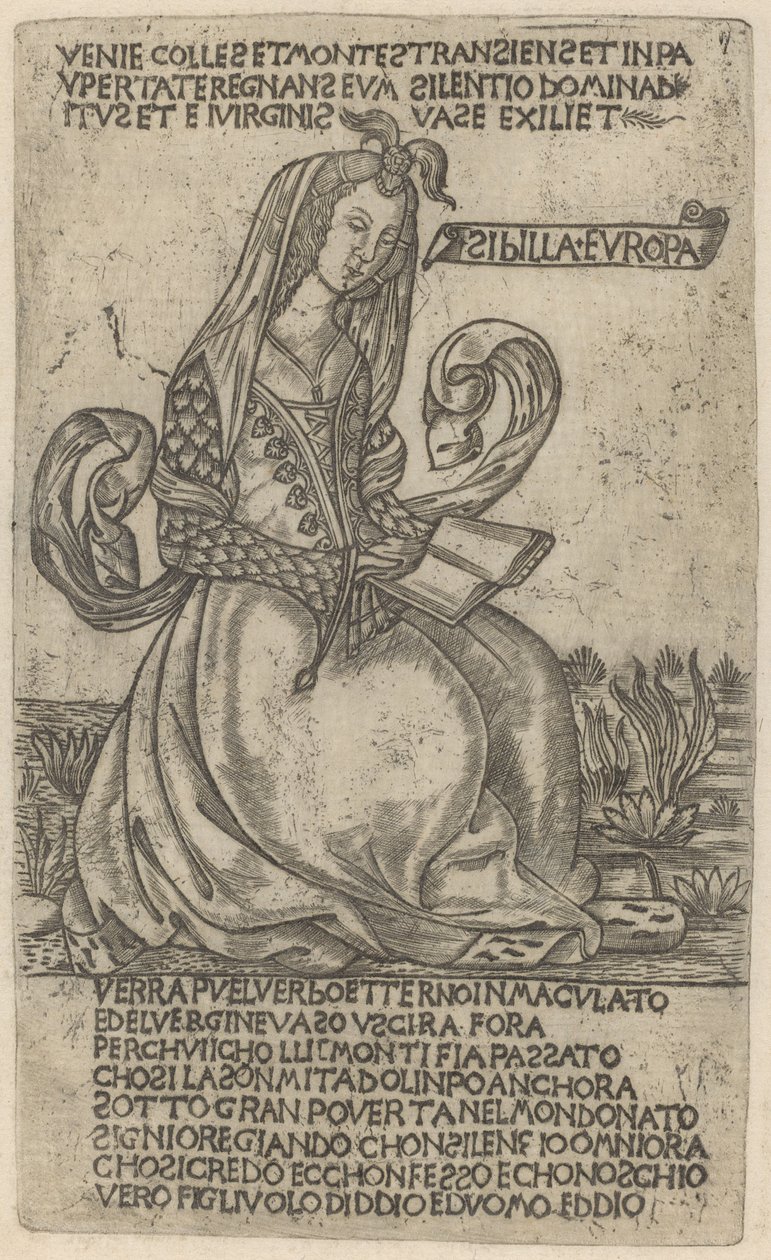Sibila Europeia de after Baccio Baldini