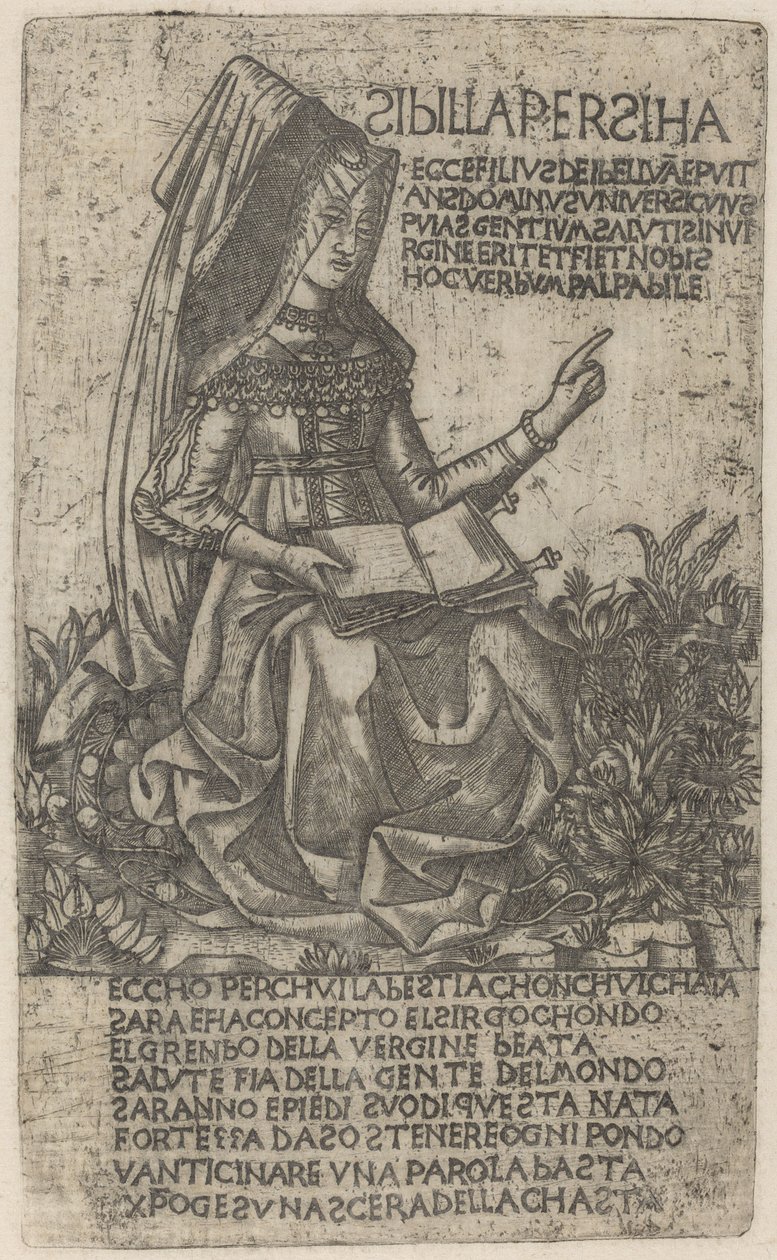 Sibila Persa de after Baccio Baldini