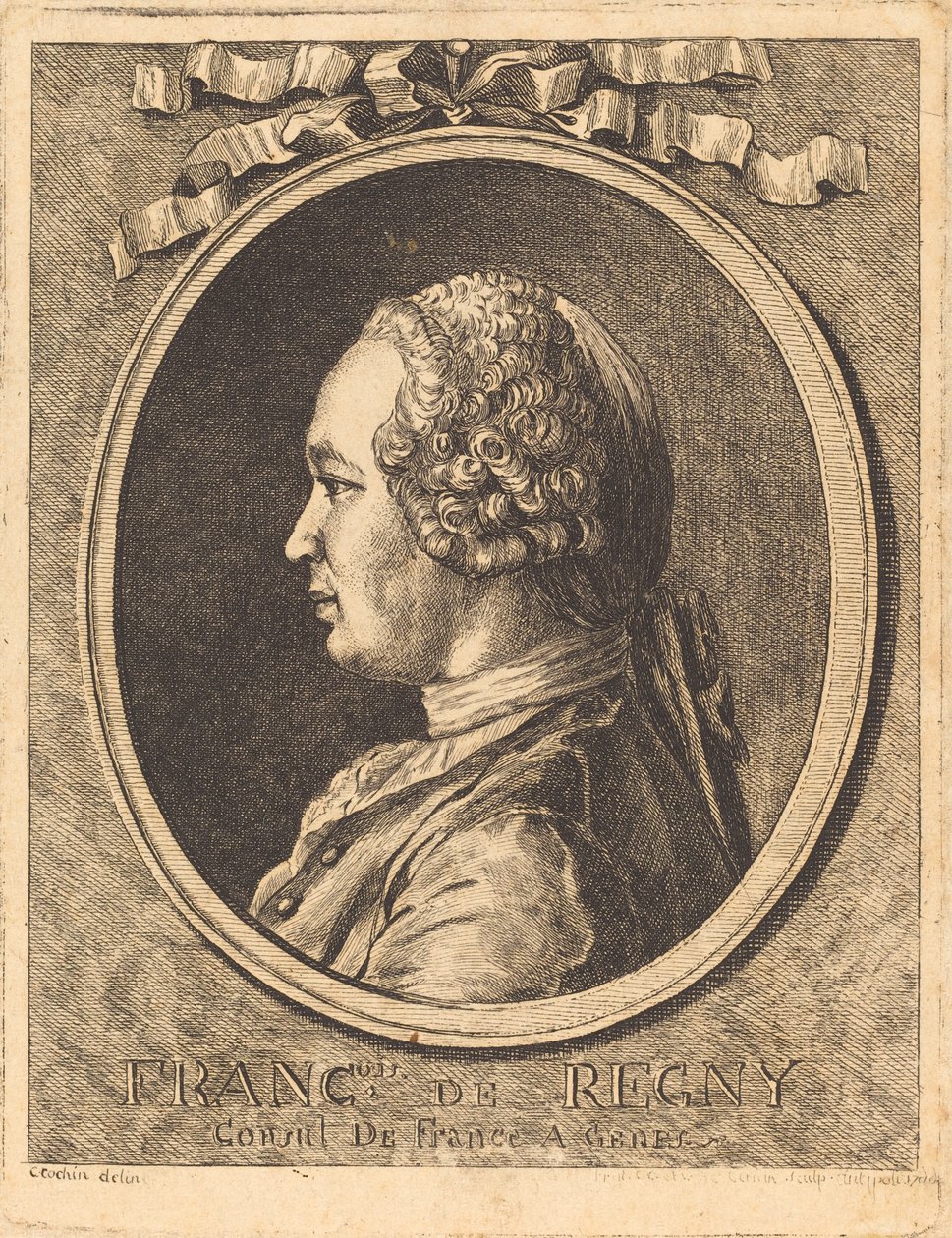François de Regny de after Charles Nicolas Cochin II