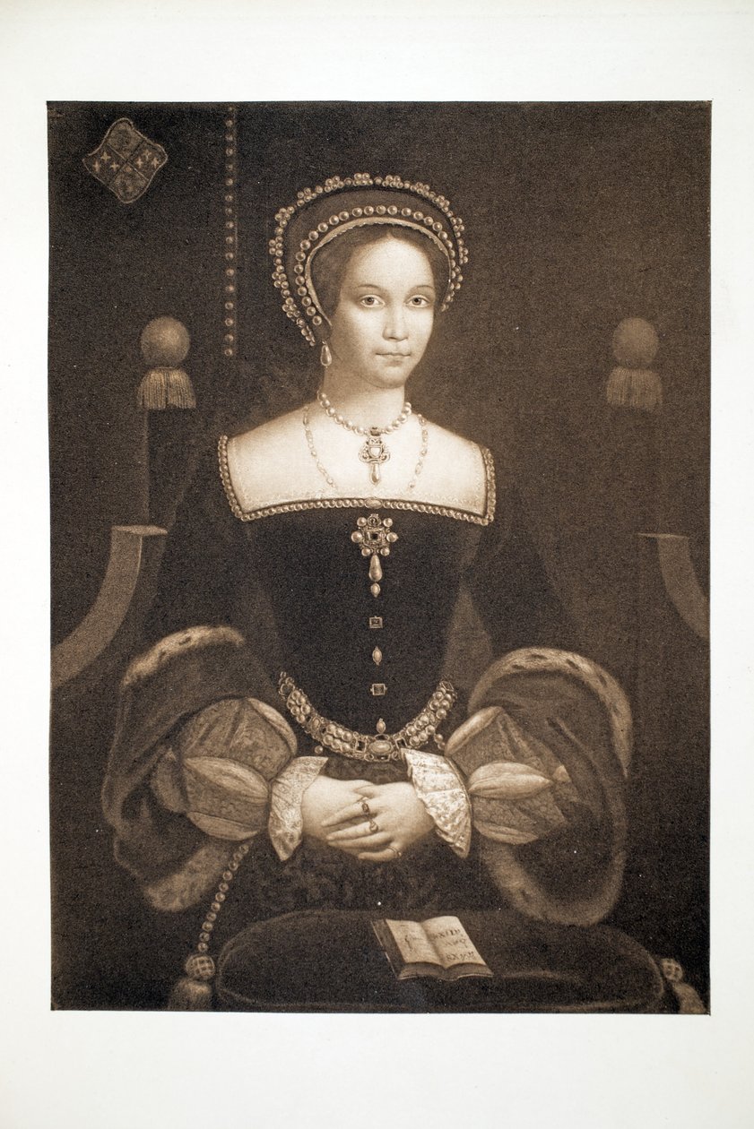 Princesa Maria, depois Rainha Maria I, c.1537, pub. 1902 (collotype) de after English School