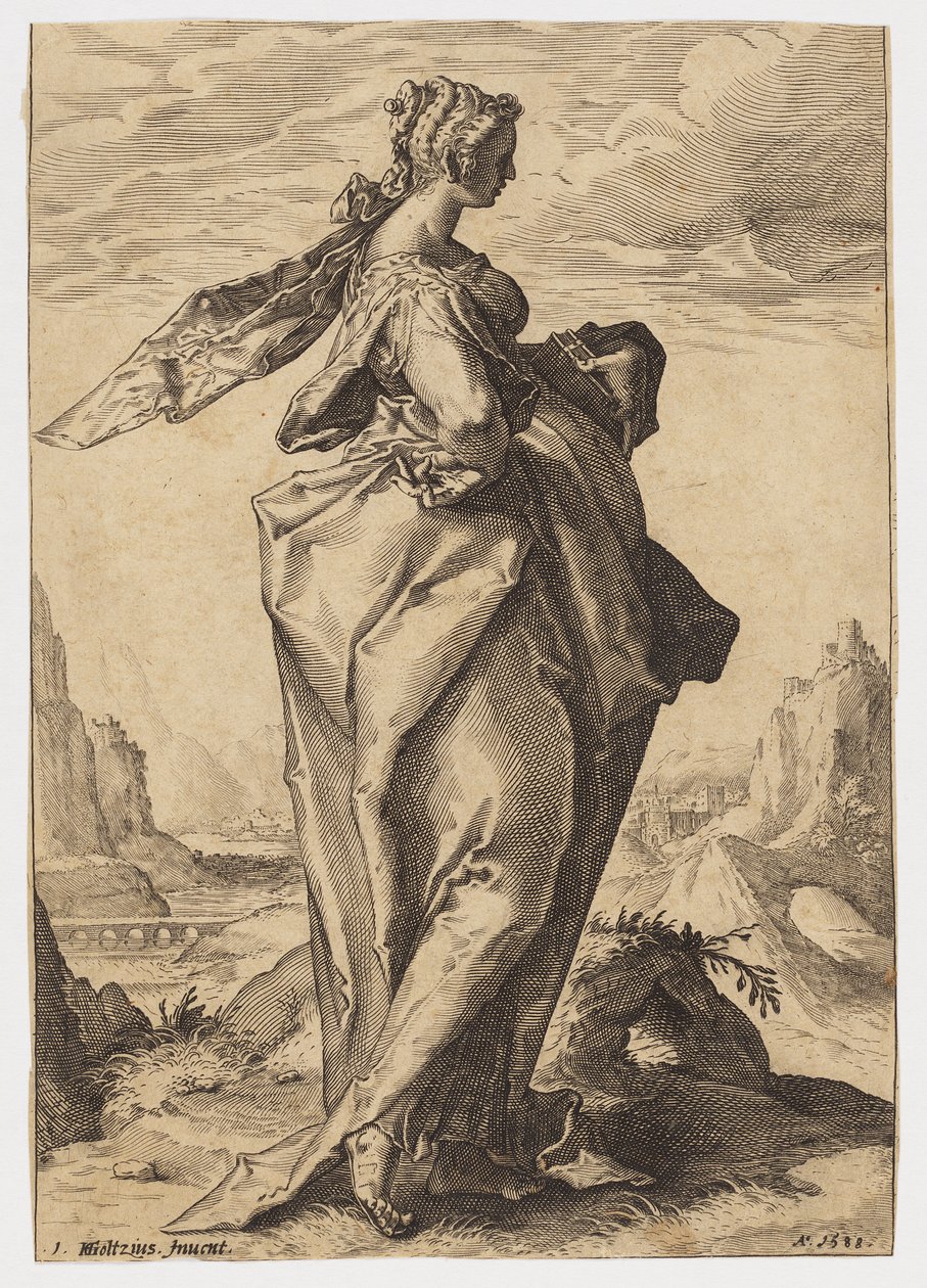 Débora de after Hendrik Goltzius
