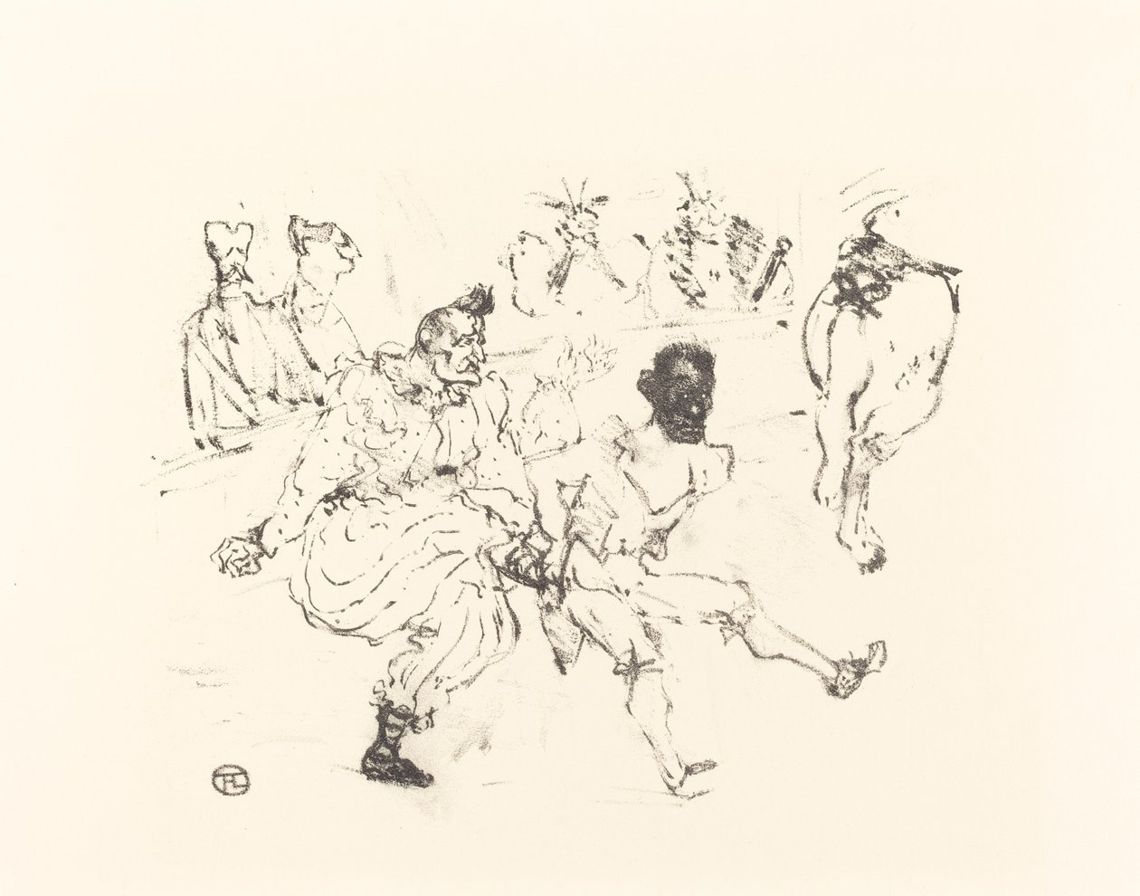 Footit e Chocolat (Footit et Chocolat) de after Henri de Toulouse Lautrec