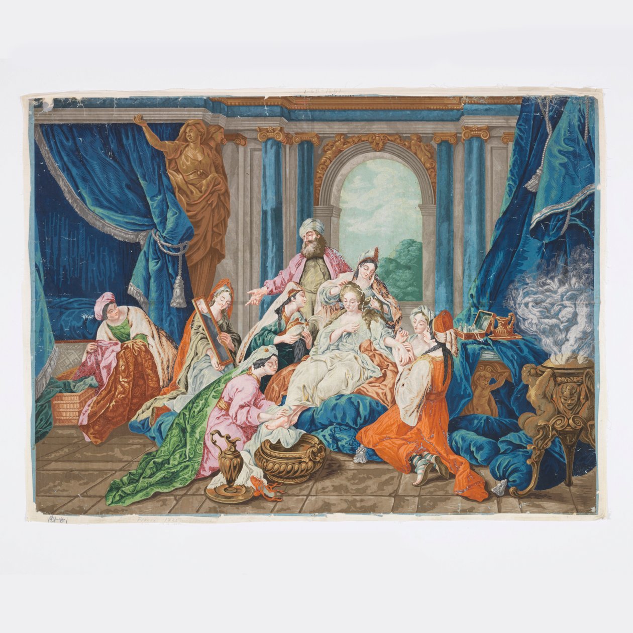 Banheiro da Ester de after Jean François de Troy