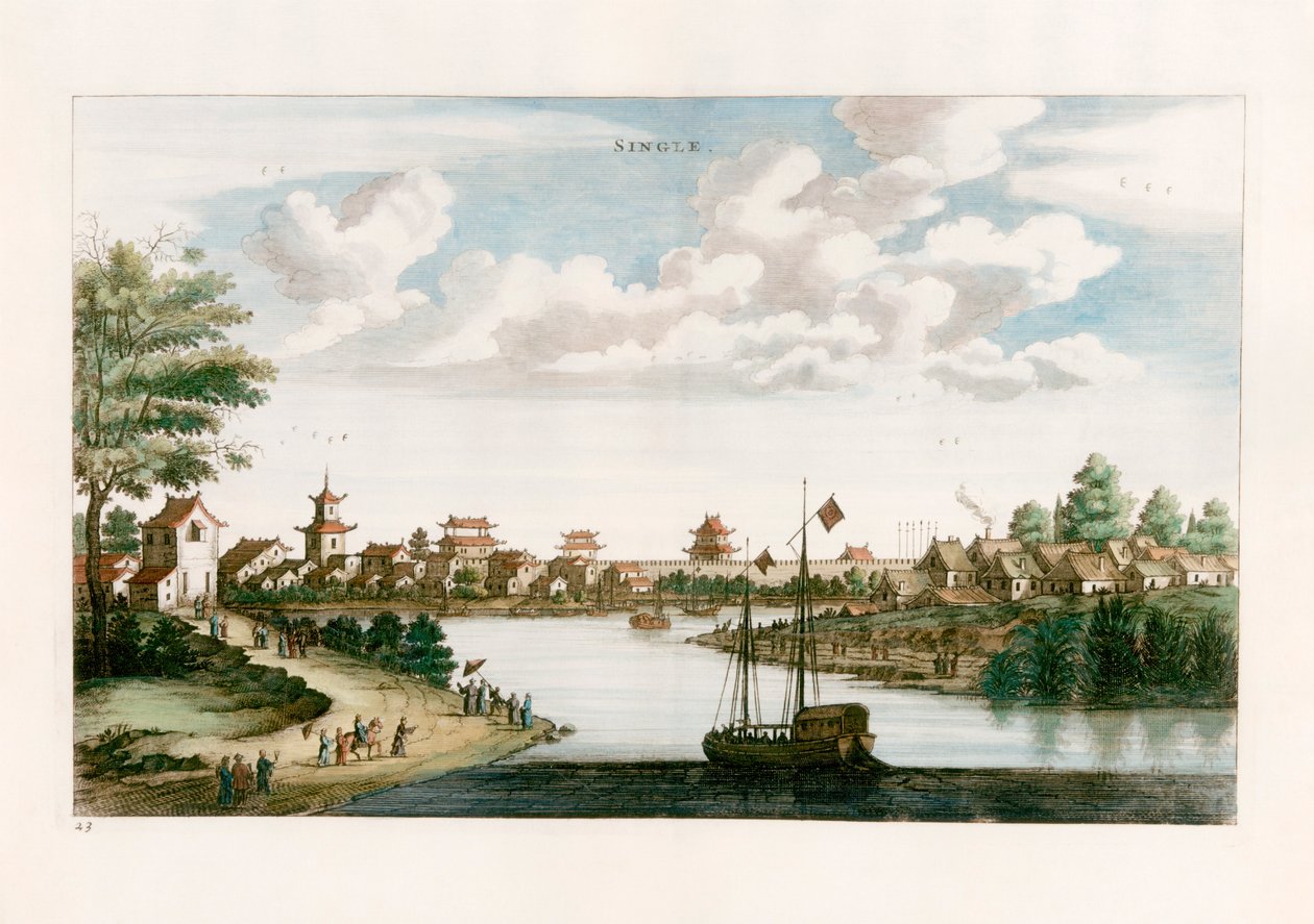 solteiro de after Johannes Nieuhof