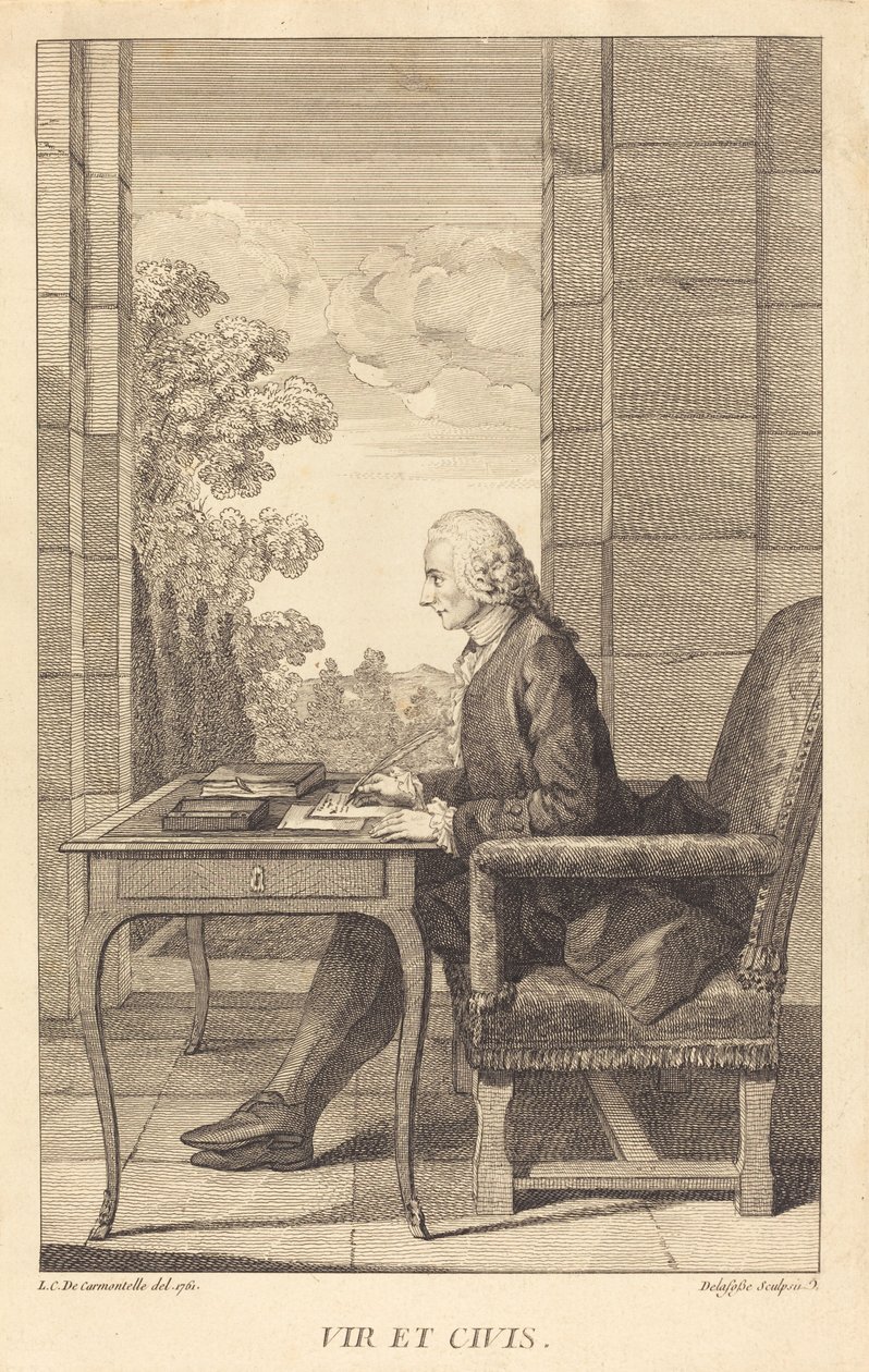 M. Lambert de after Louis de Carrogis Jean Baptiste Delafosse called Carmontelle
