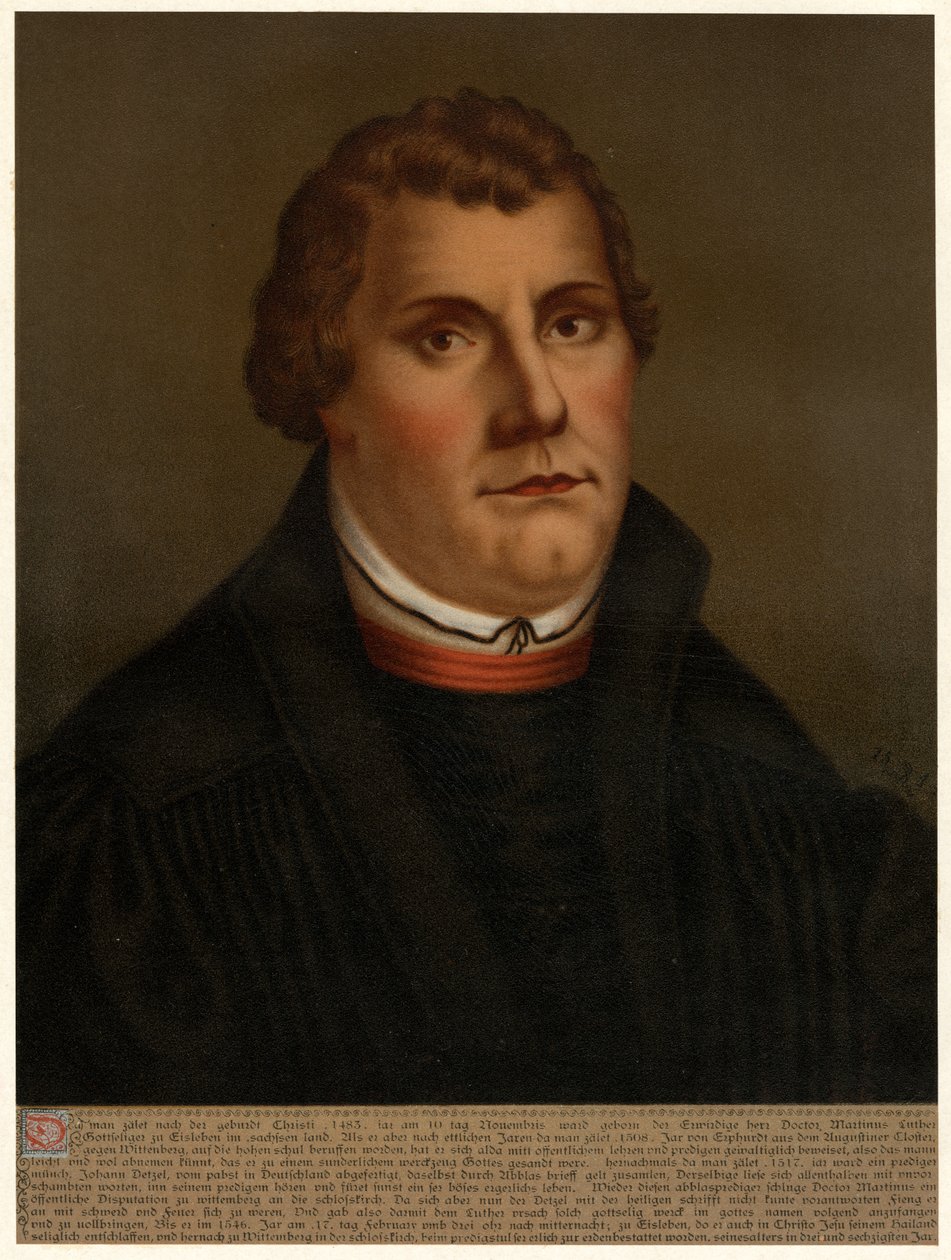 Martinho Lutero de after Lucas Cranach the Elder